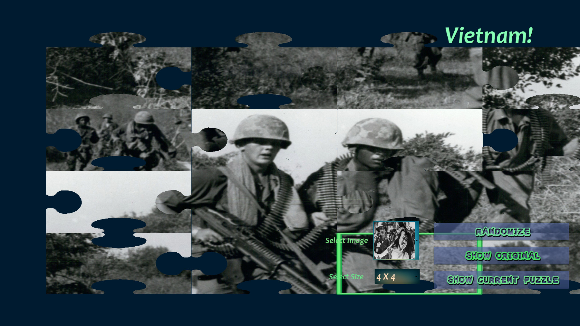 Vietnam War PuZZles screenshot