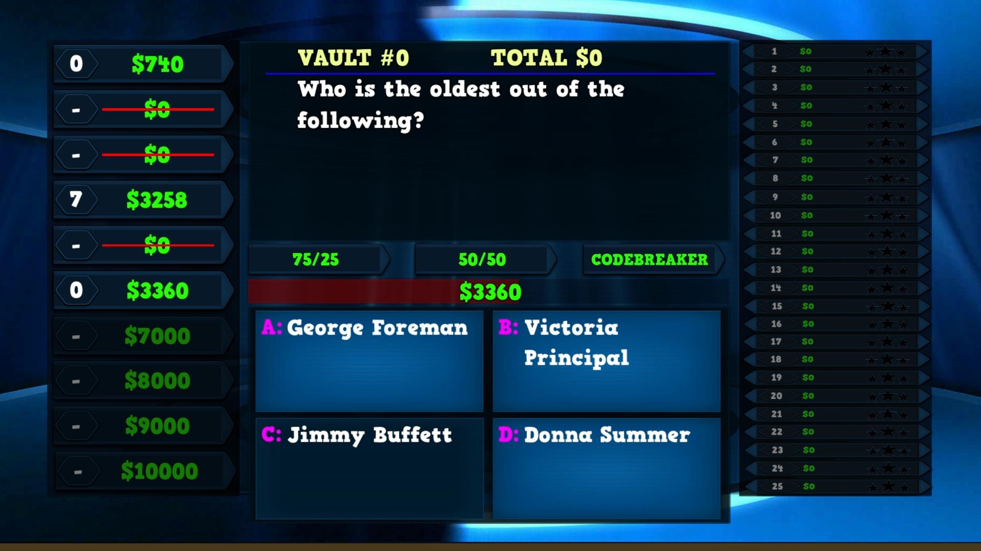 Trivia Vault: Celebrity Trivia screenshot