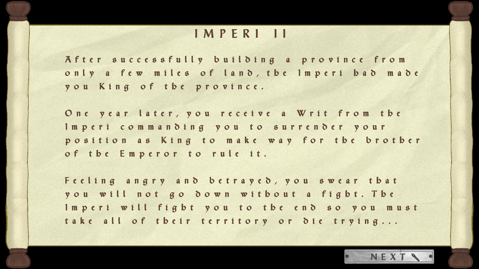 Imperi II screenshot