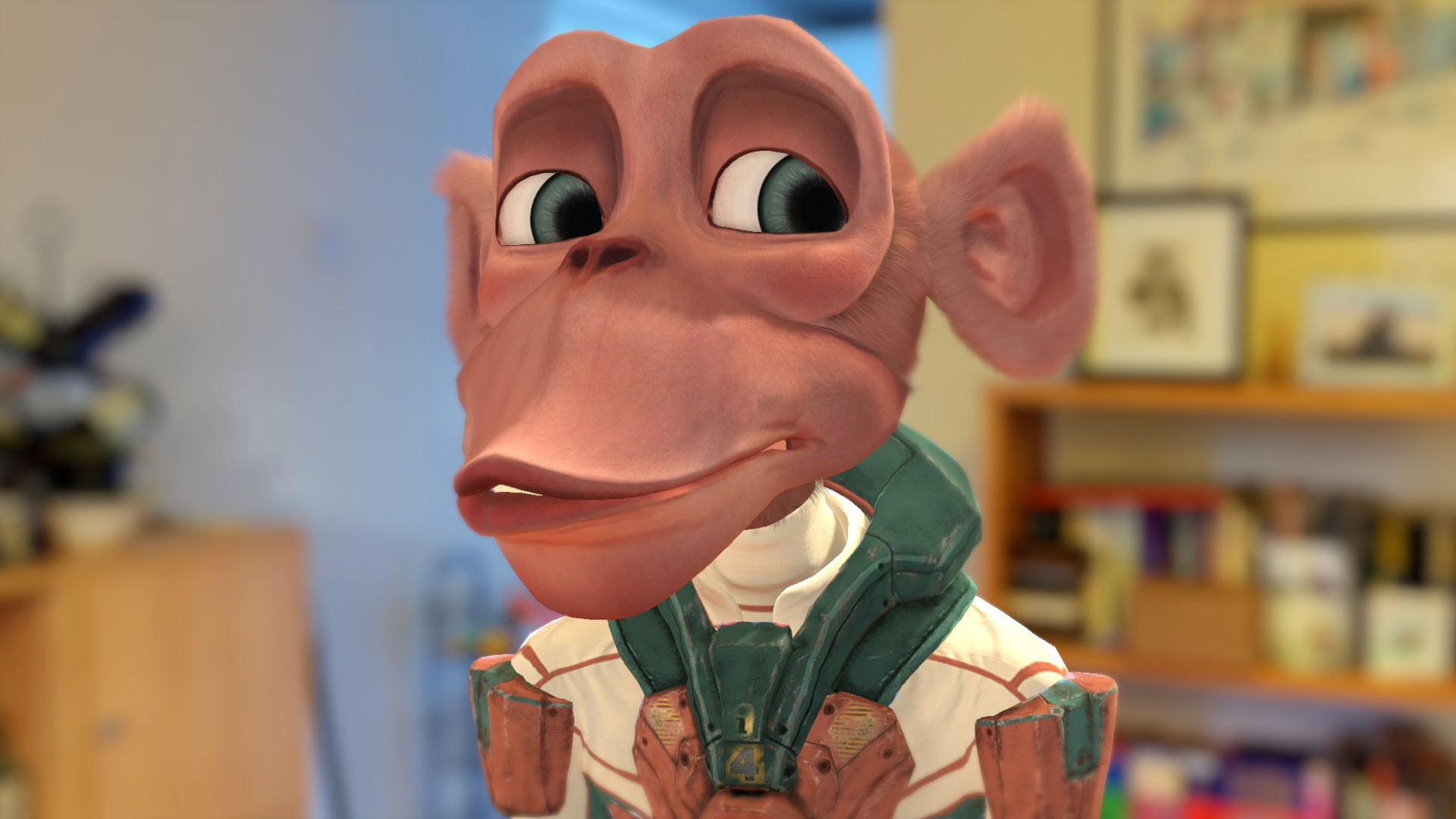 FaceRig Twiggy the Monkey Avatar screenshot