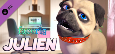 Facerig Julien The Pug Avatar On Steam 晉越