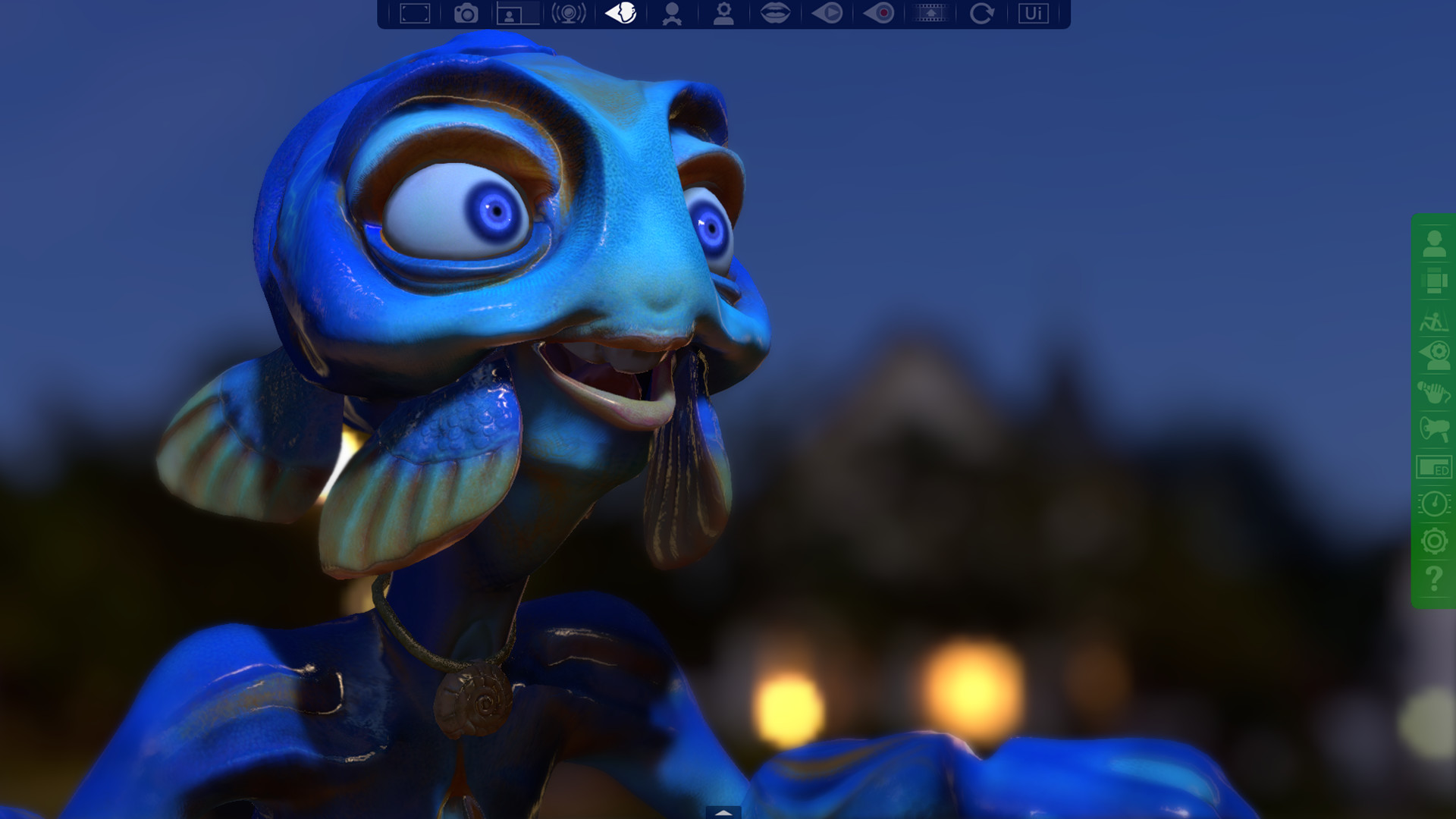 FaceRig Fibbi the Sea Creature Avatar screenshot
