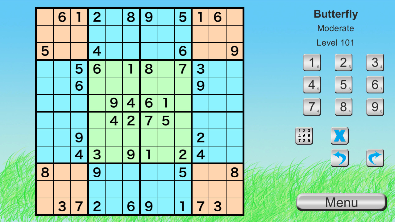 Ultimate Sudoku Collection - Butterfly Pack screenshot