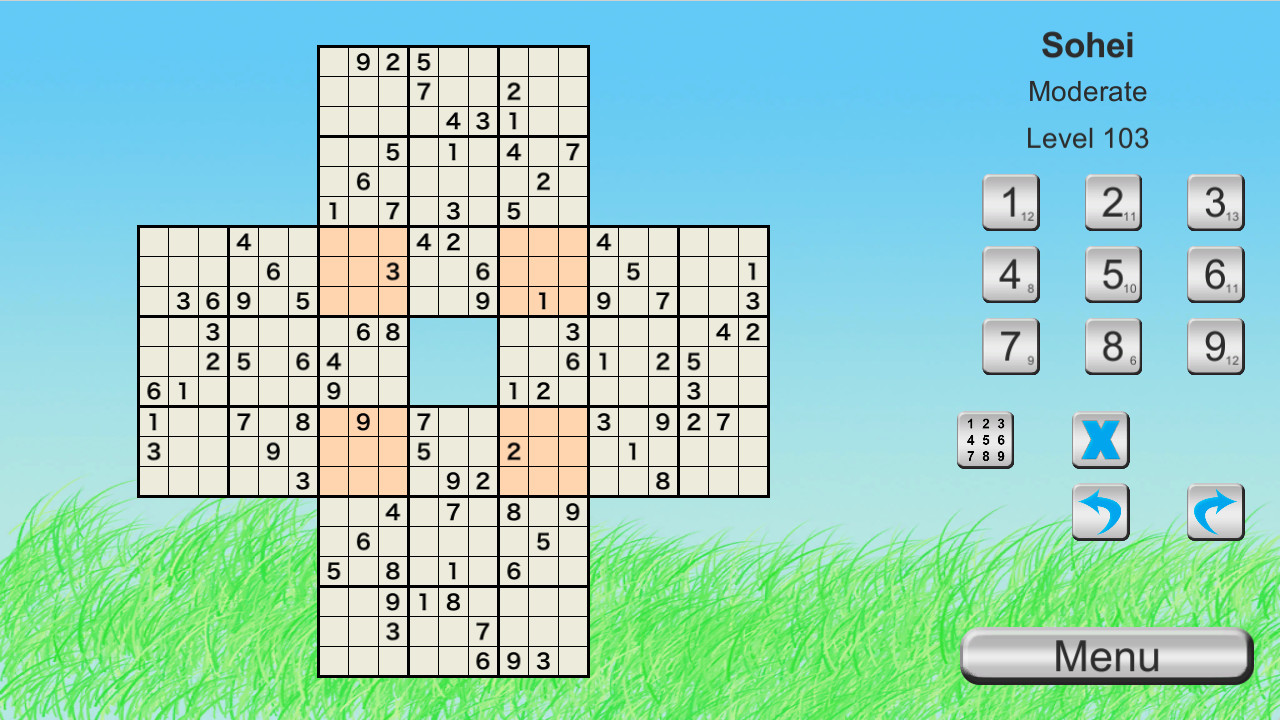 Ultimate Sudoku Collection - Sohei Pack screenshot