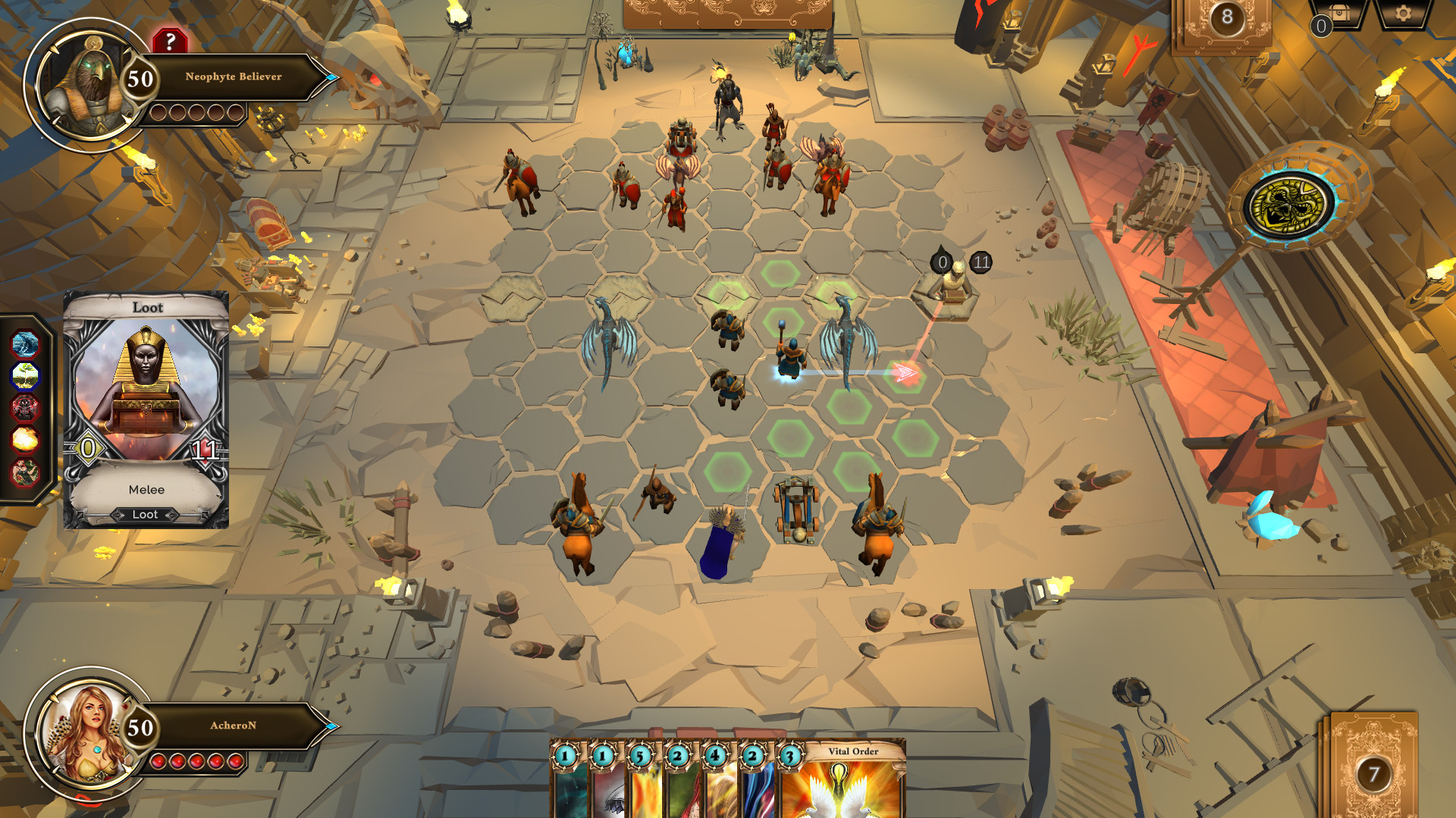 Age of Cards - Ra's Chess screenshot