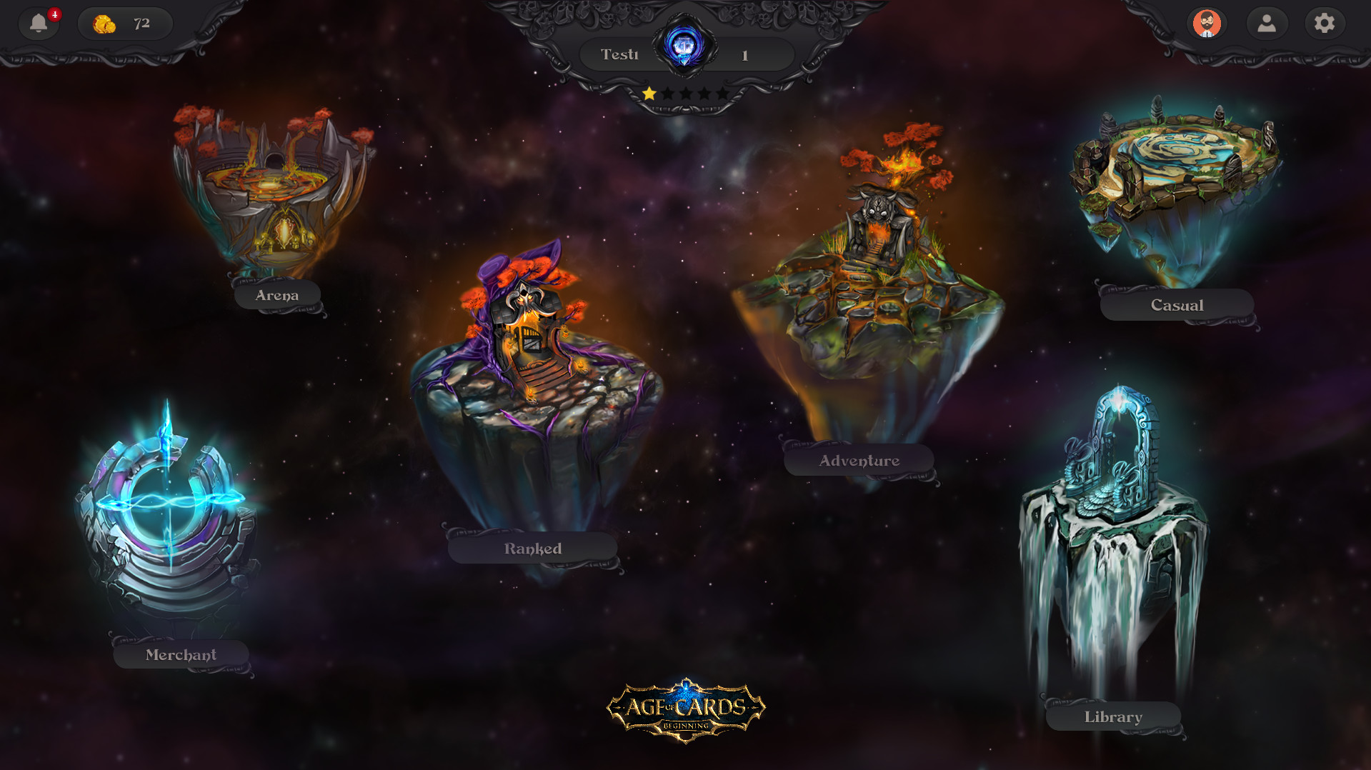 Age of Cards - Ra's Chess screenshot