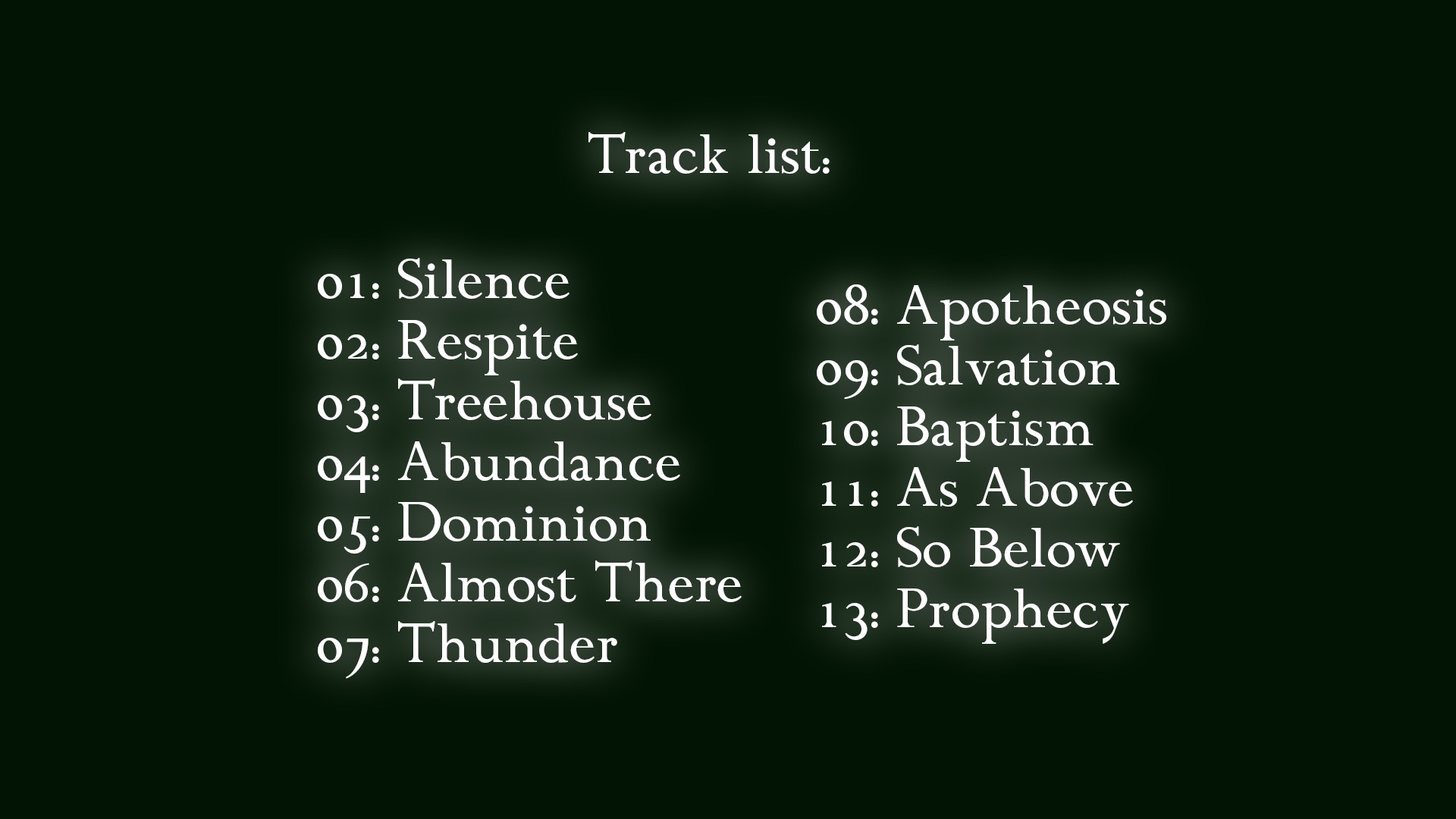 The Treehouse Man - Original Soundtrack screenshot