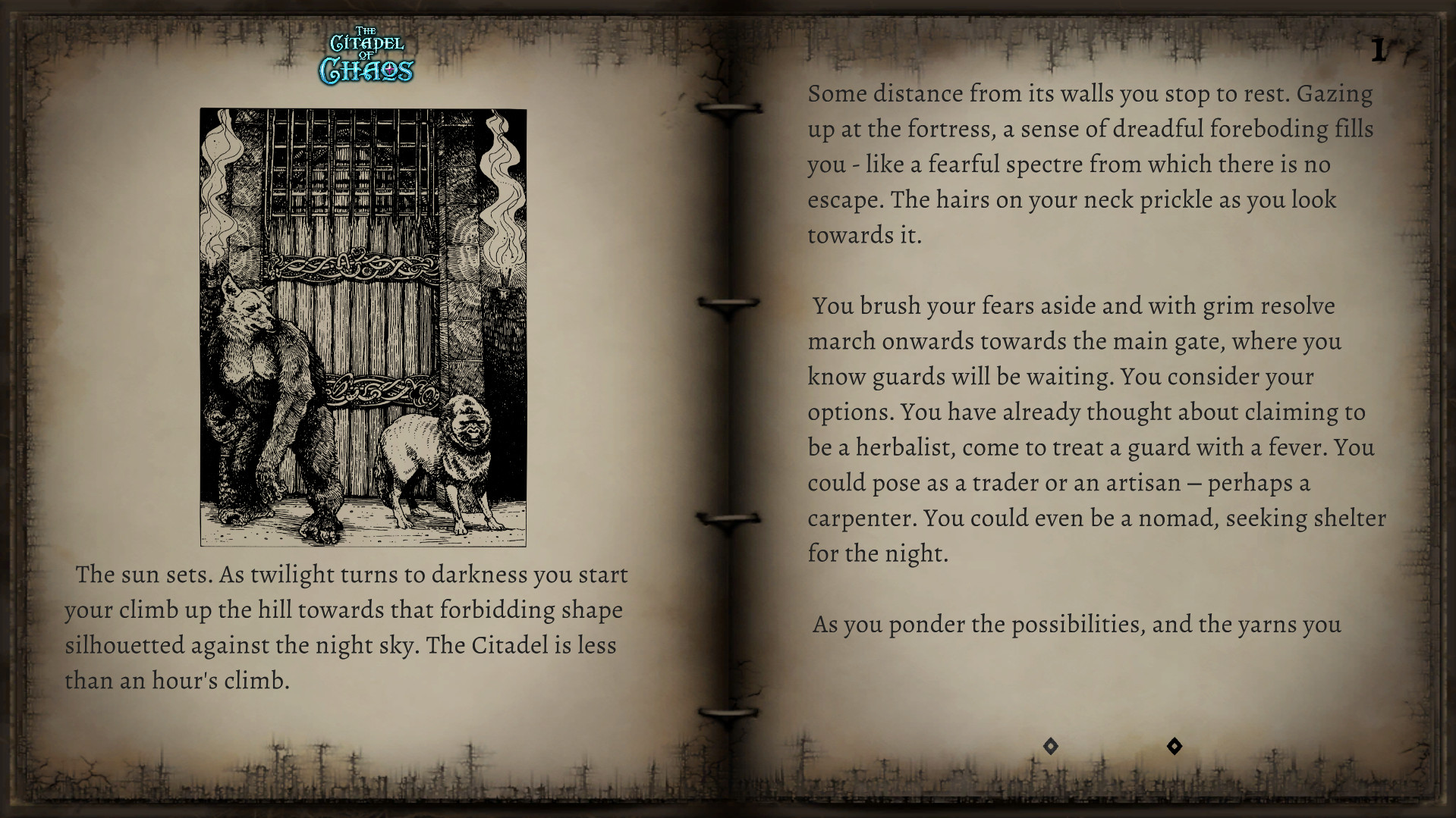 Citadel of Chaos (Fighting Fantasy Classics) screenshot