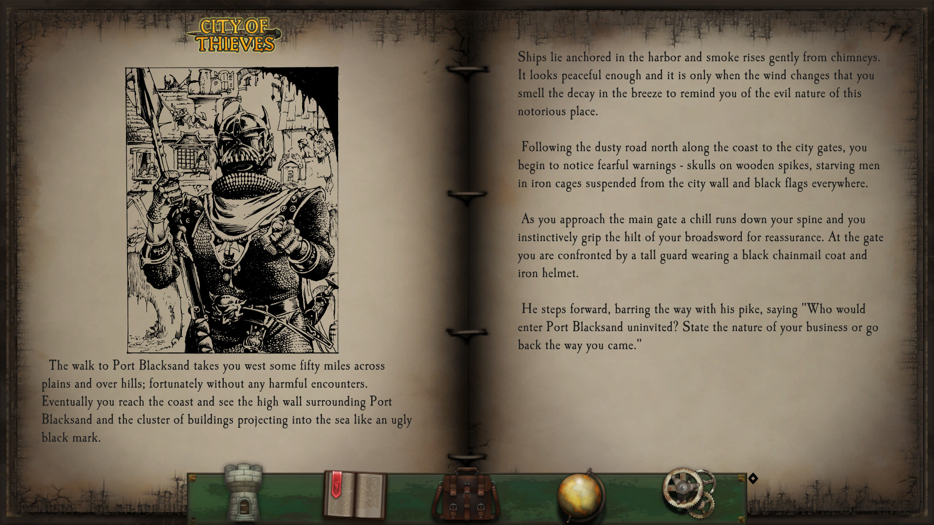 City of Thieves (Fighting Fantasy Classics) screenshot