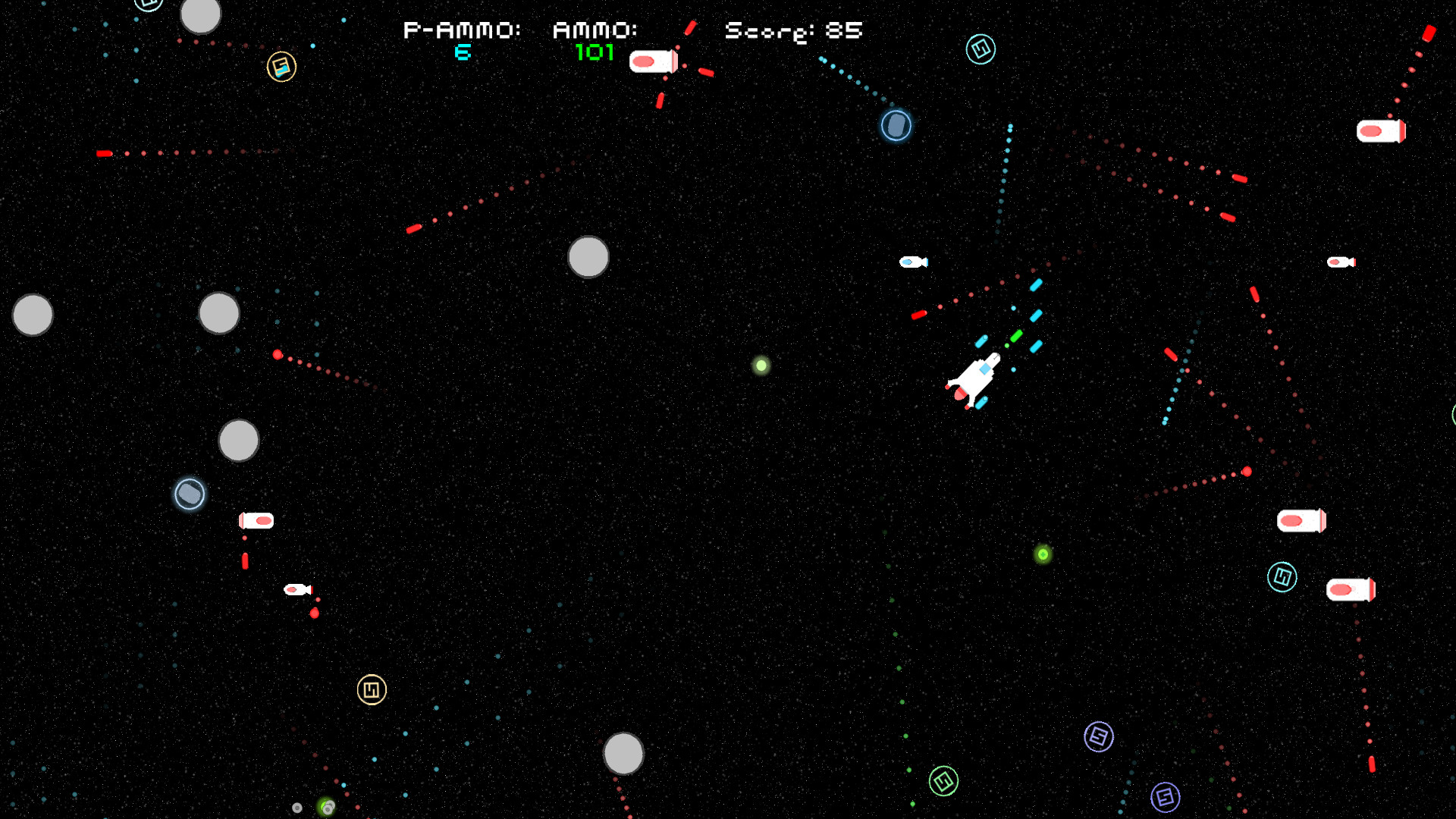 SPACE BLASTER 8 BIT screenshot