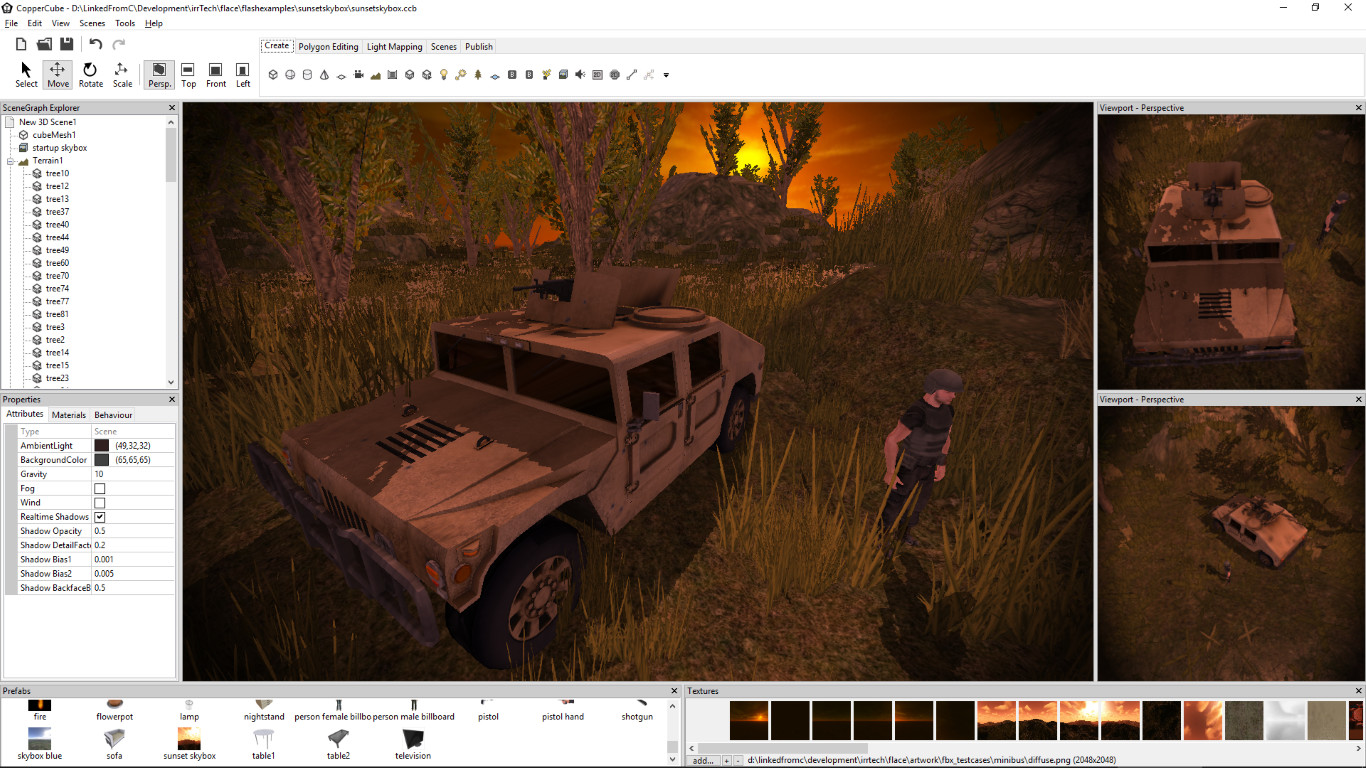 CopperCube 6 Professional Edition screenshot