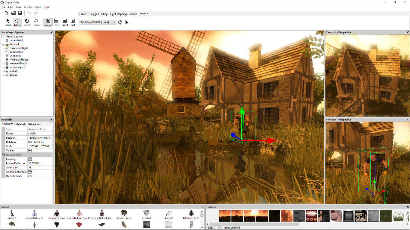 CopperCube 6 Studio Edition screenshot