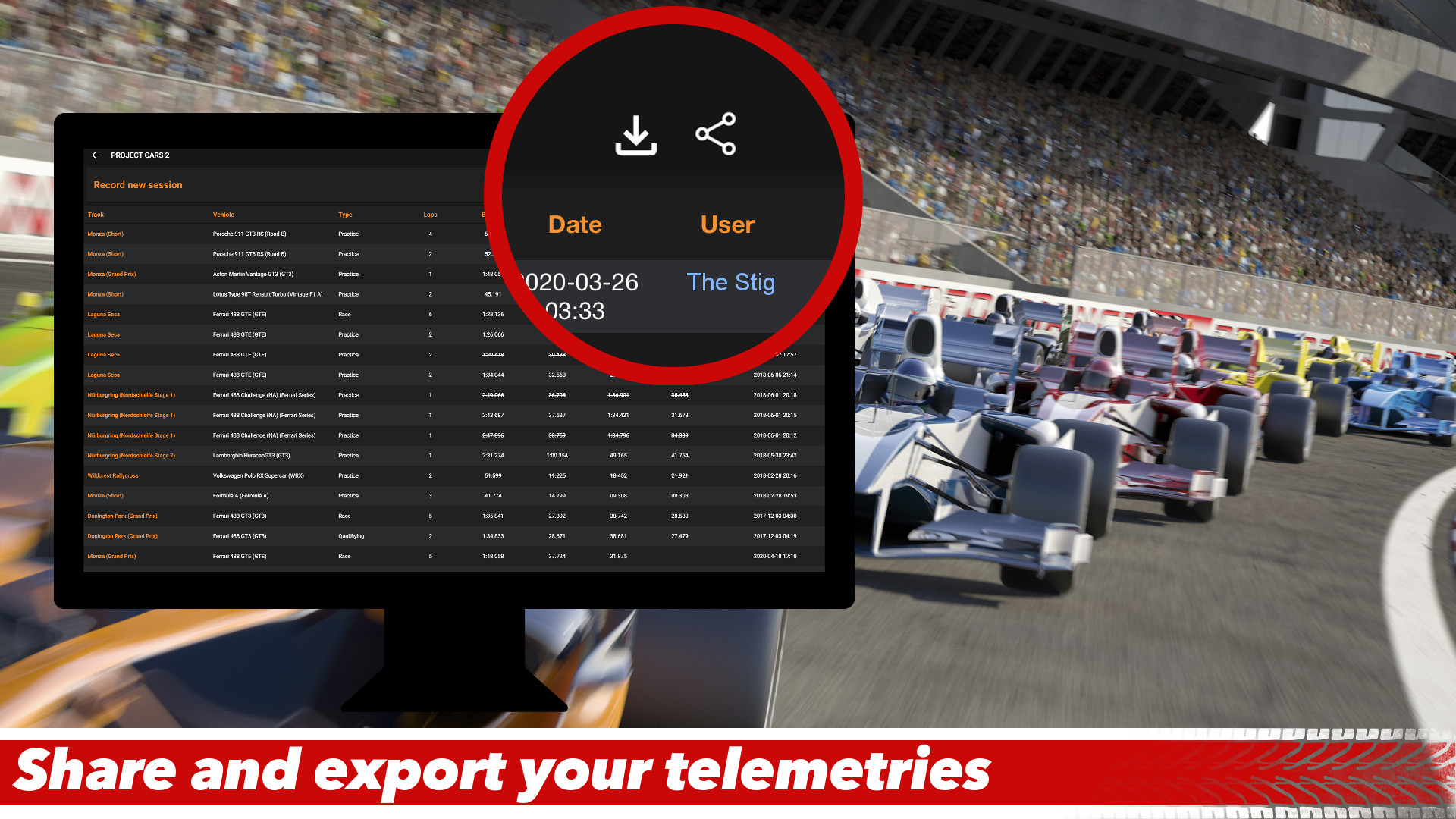 Sim Racing Telemetry - Project Cars 2 screenshot