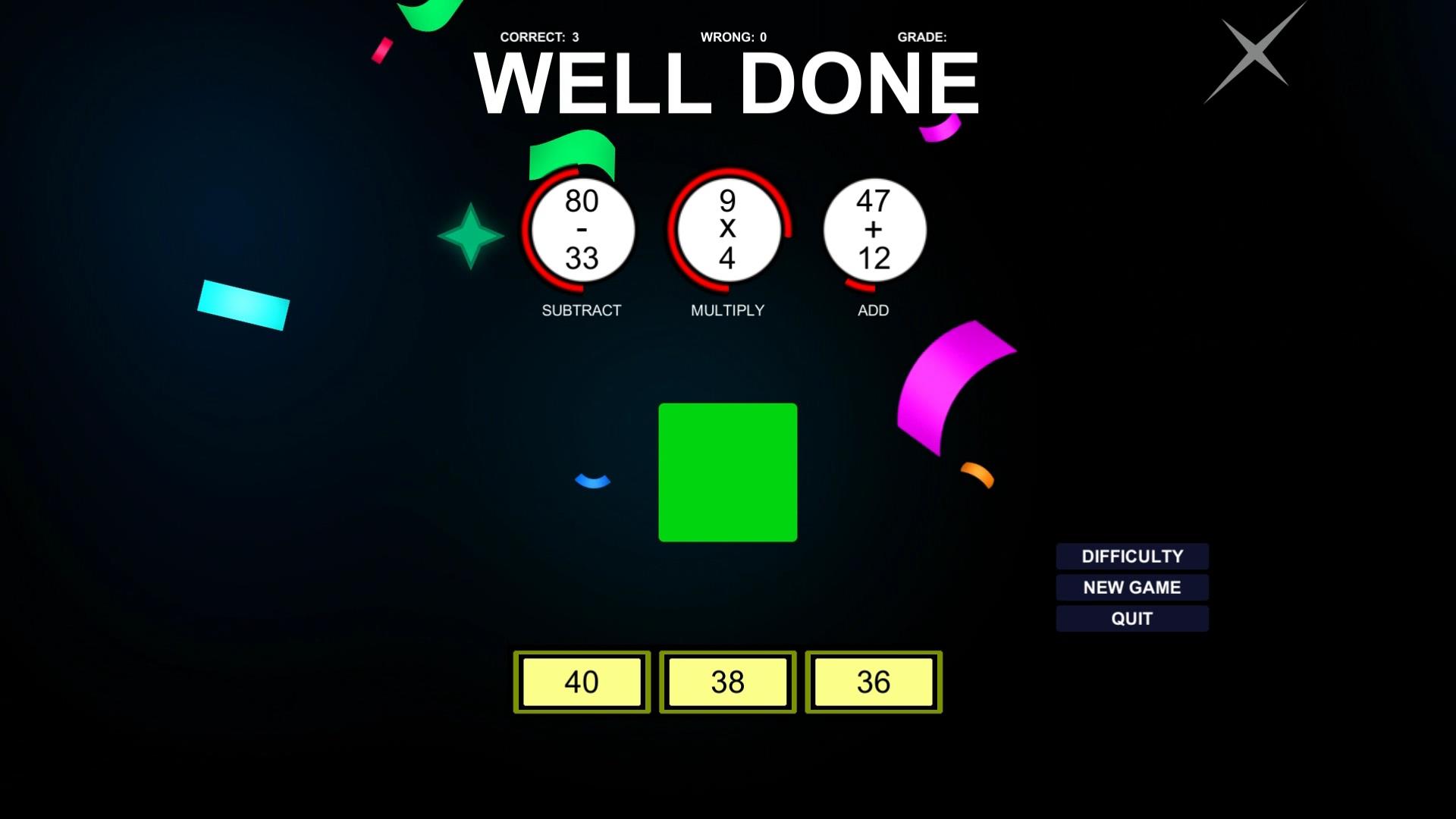 Math Speed Challenge screenshot