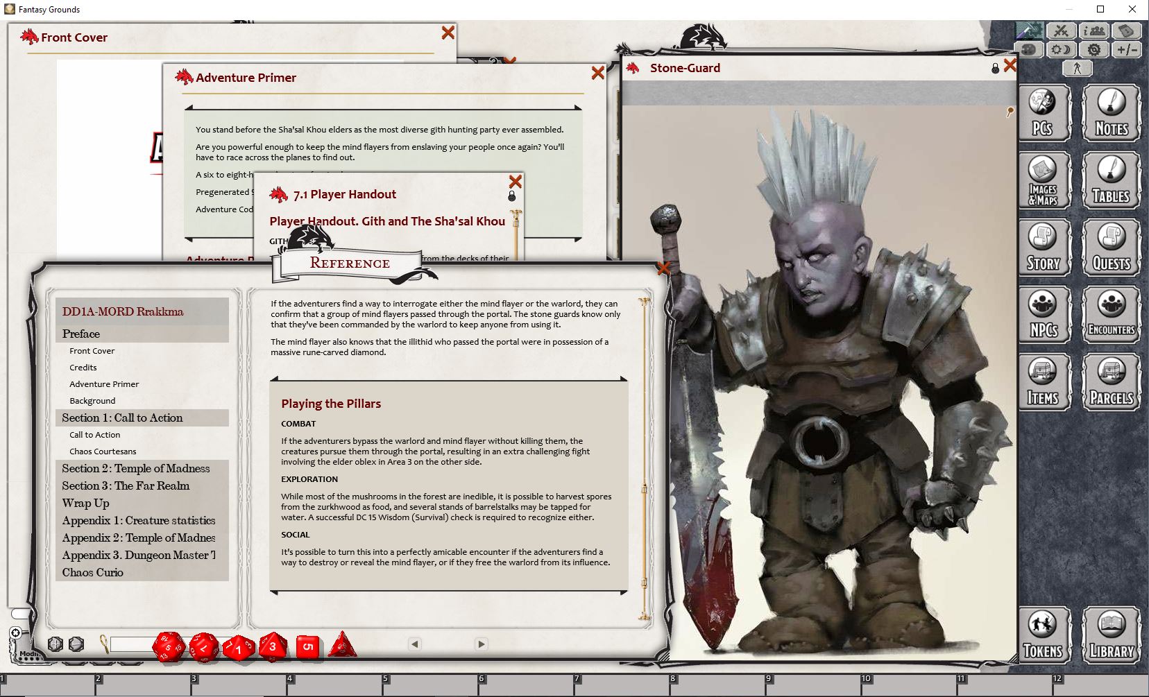 Fantasy Grounds - D&D Adventurers League: Rrakkma screenshot