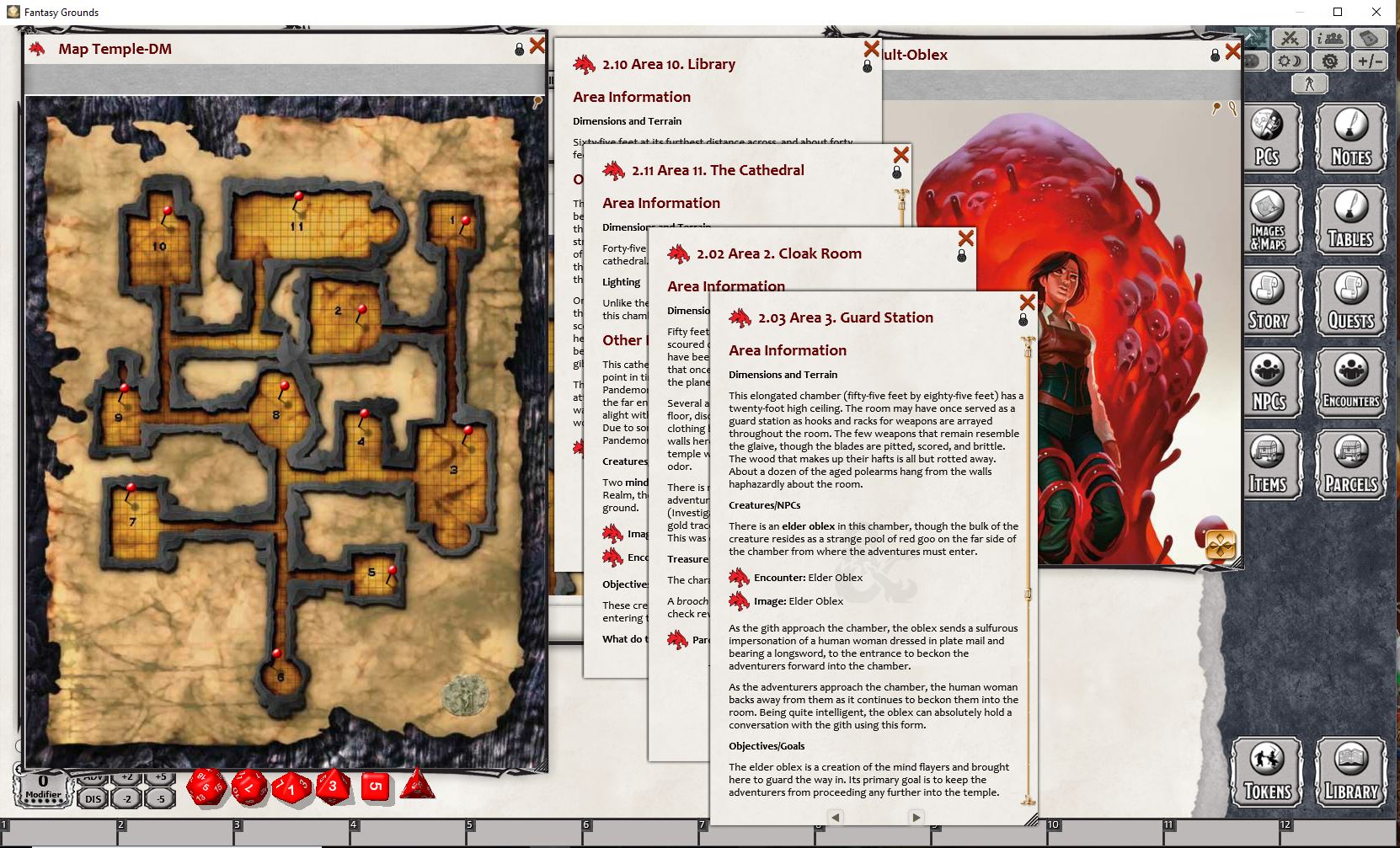 Fantasy Grounds - D&D Adventurers League: Rrakkma screenshot