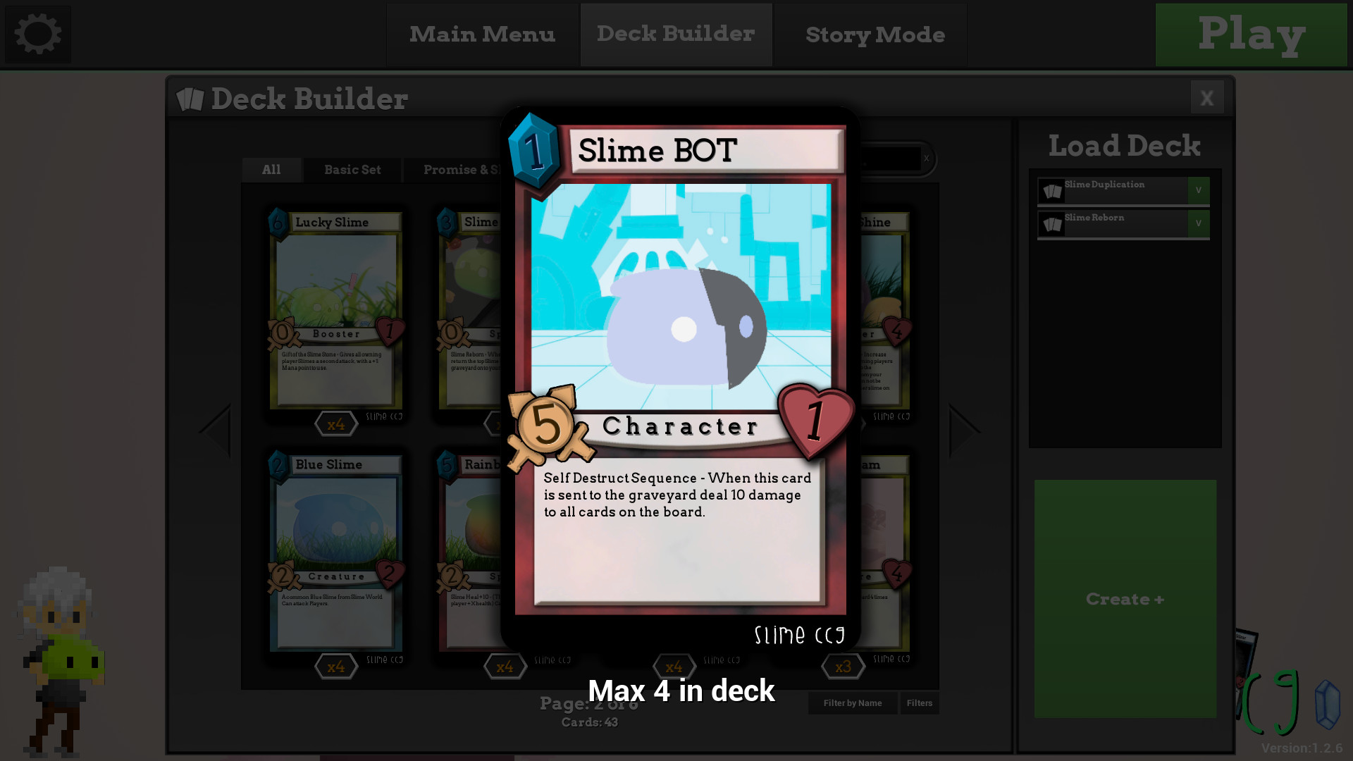 Slime CCG - Expansion #1 screenshot