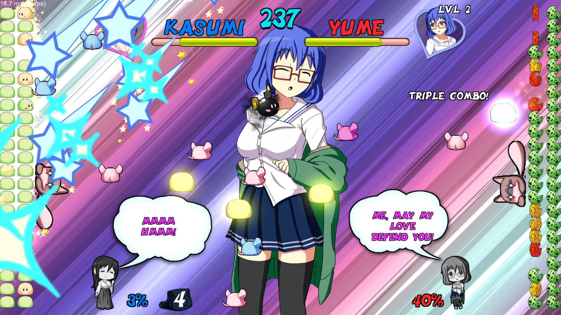 Waifu Fight Dango Style screenshot