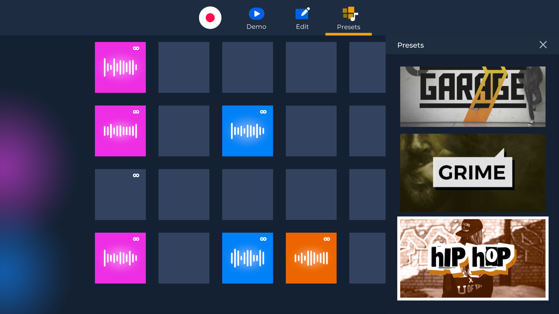 Groove Studio screenshot