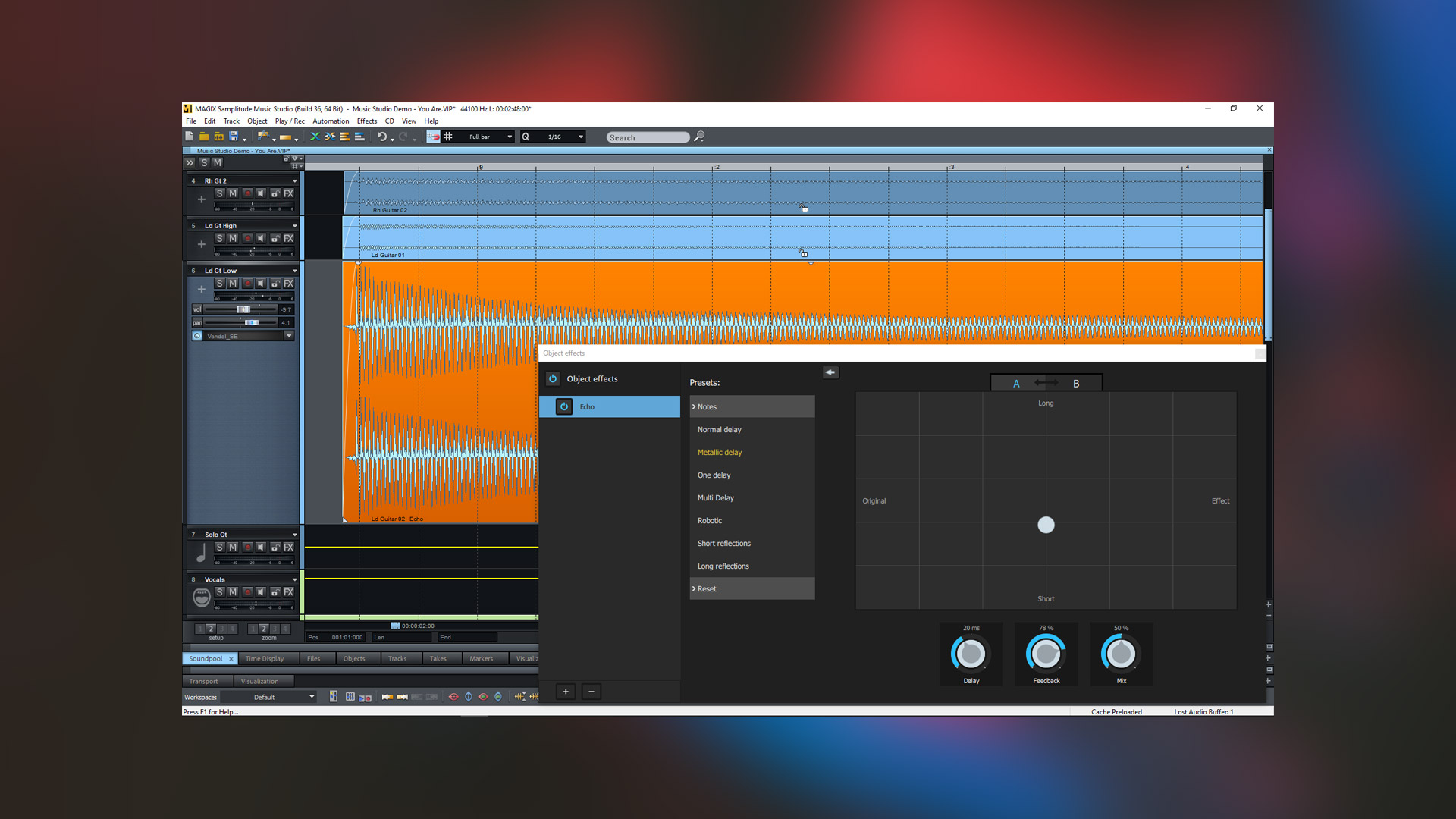 Samplitude Music Studio 2019 Steam Edition screenshot