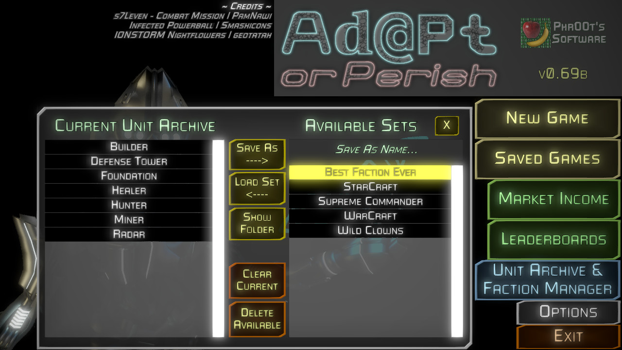 Adapt or Perish screenshot