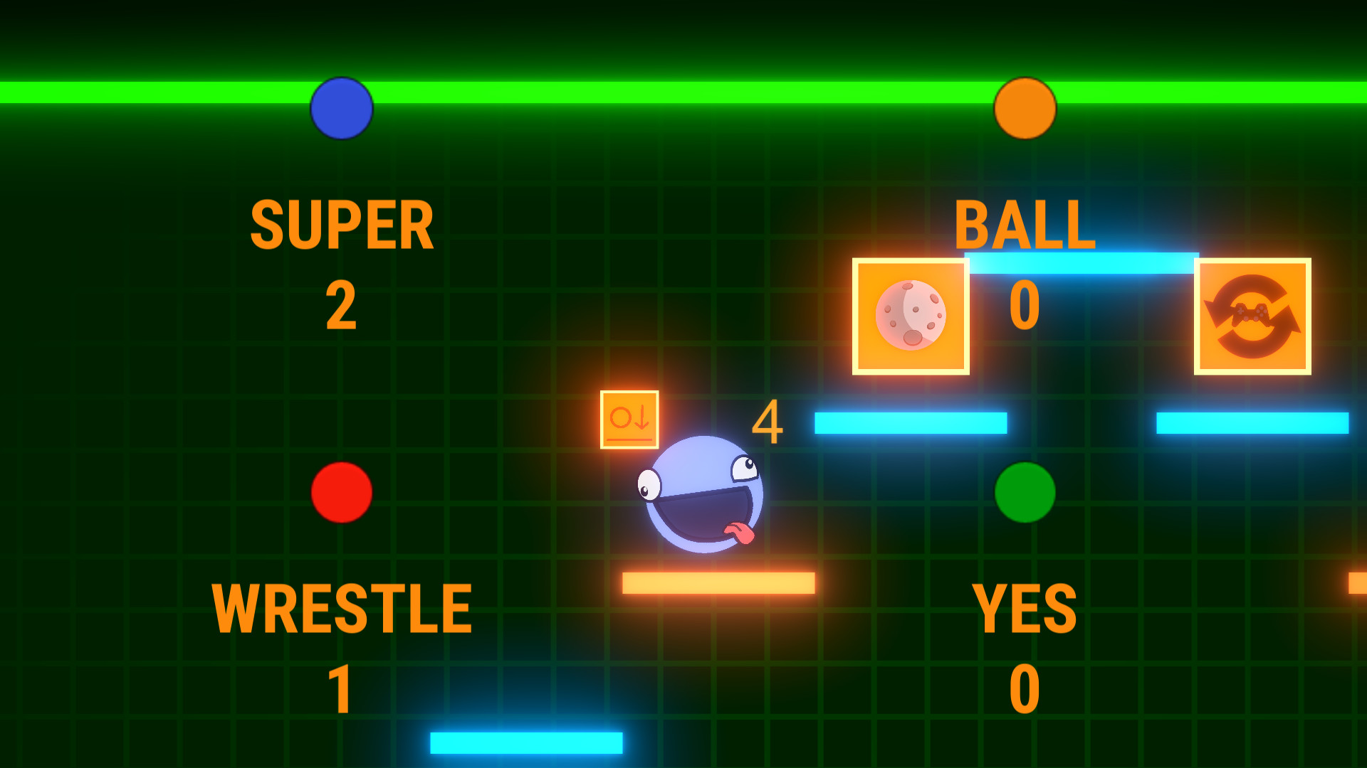 SUPER BALL WRESTLE YES screenshot