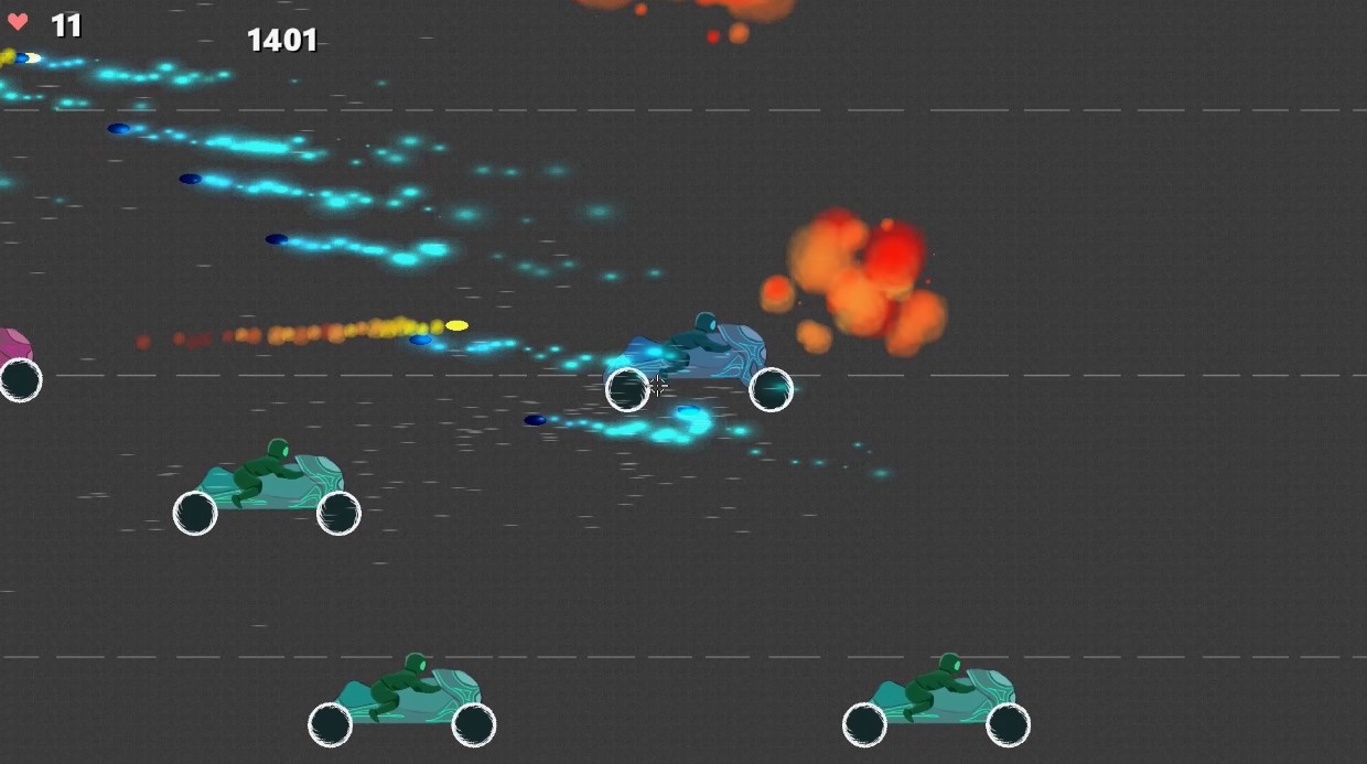 Learn to Drive on Moto Wars screenshot