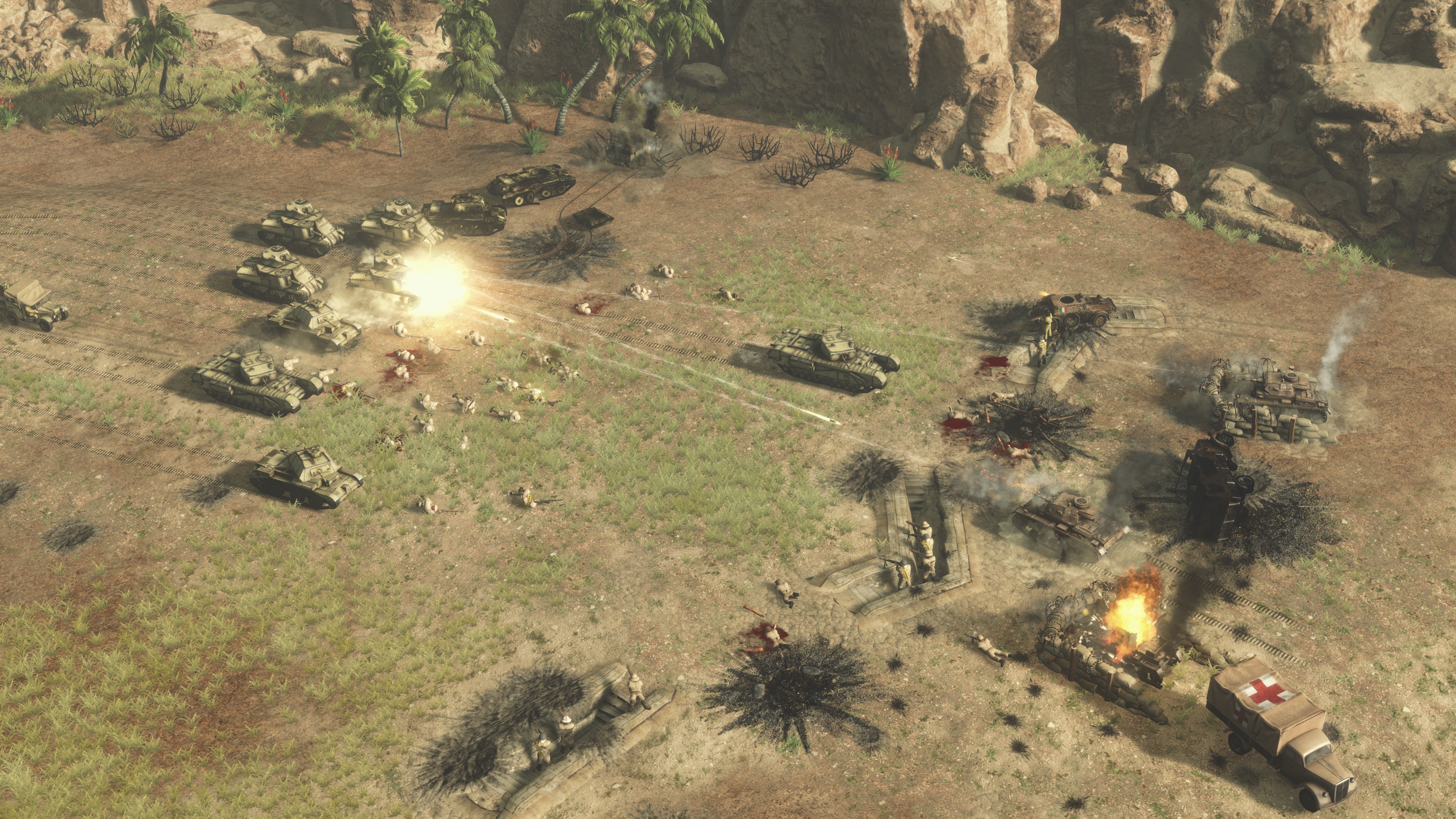 Sudden Strike 4 - Africa: Desert War screenshot