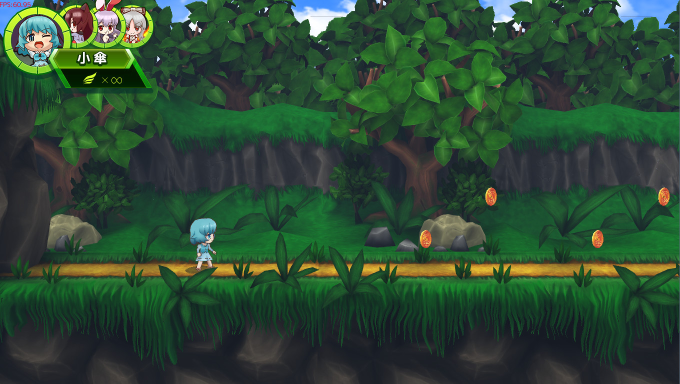 Gensokyo Rolling Force / 幻想郷ローリングフォース screenshot