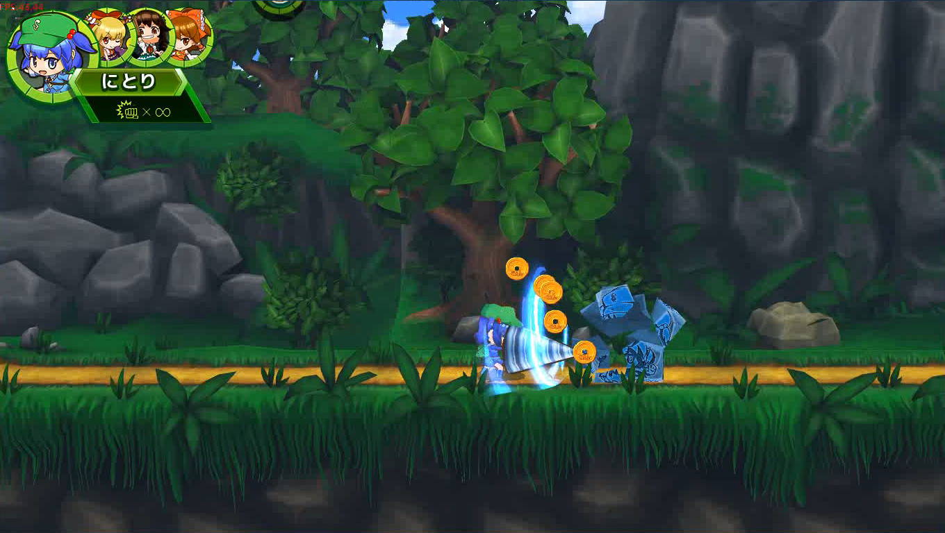 Gensokyo Rolling Force / 幻想郷ローリングフォース screenshot