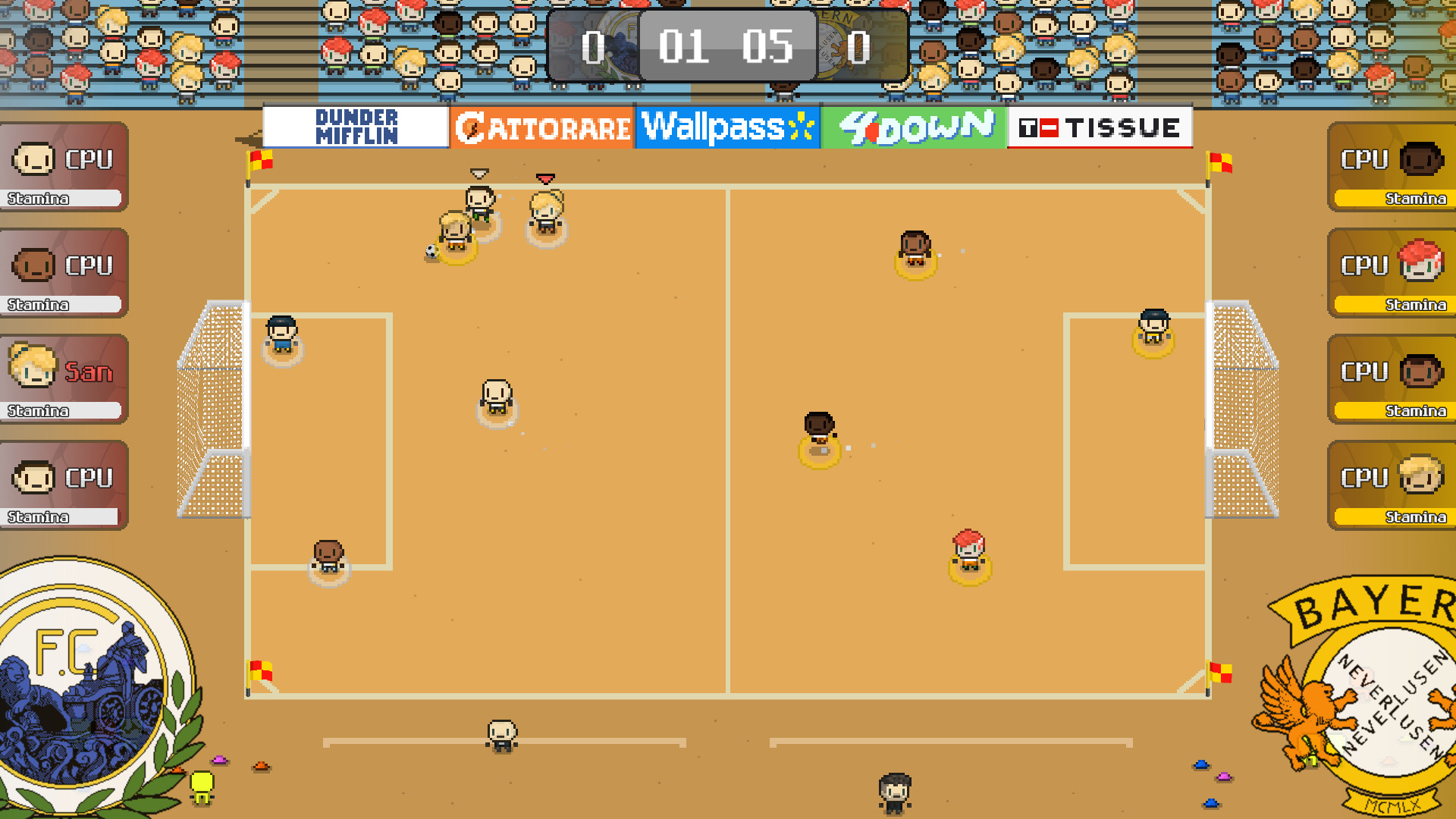 World Soccer Strikers '91 screenshot