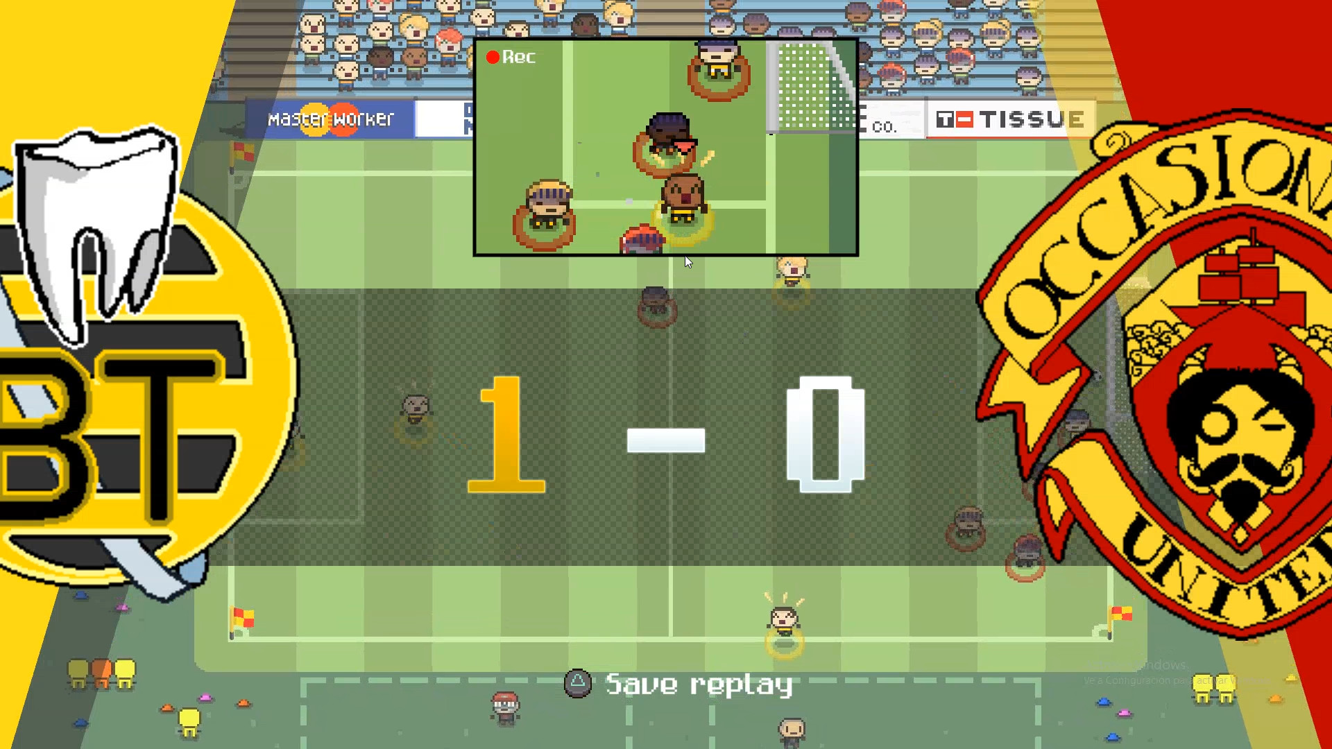World Soccer Strikers '91 screenshot
