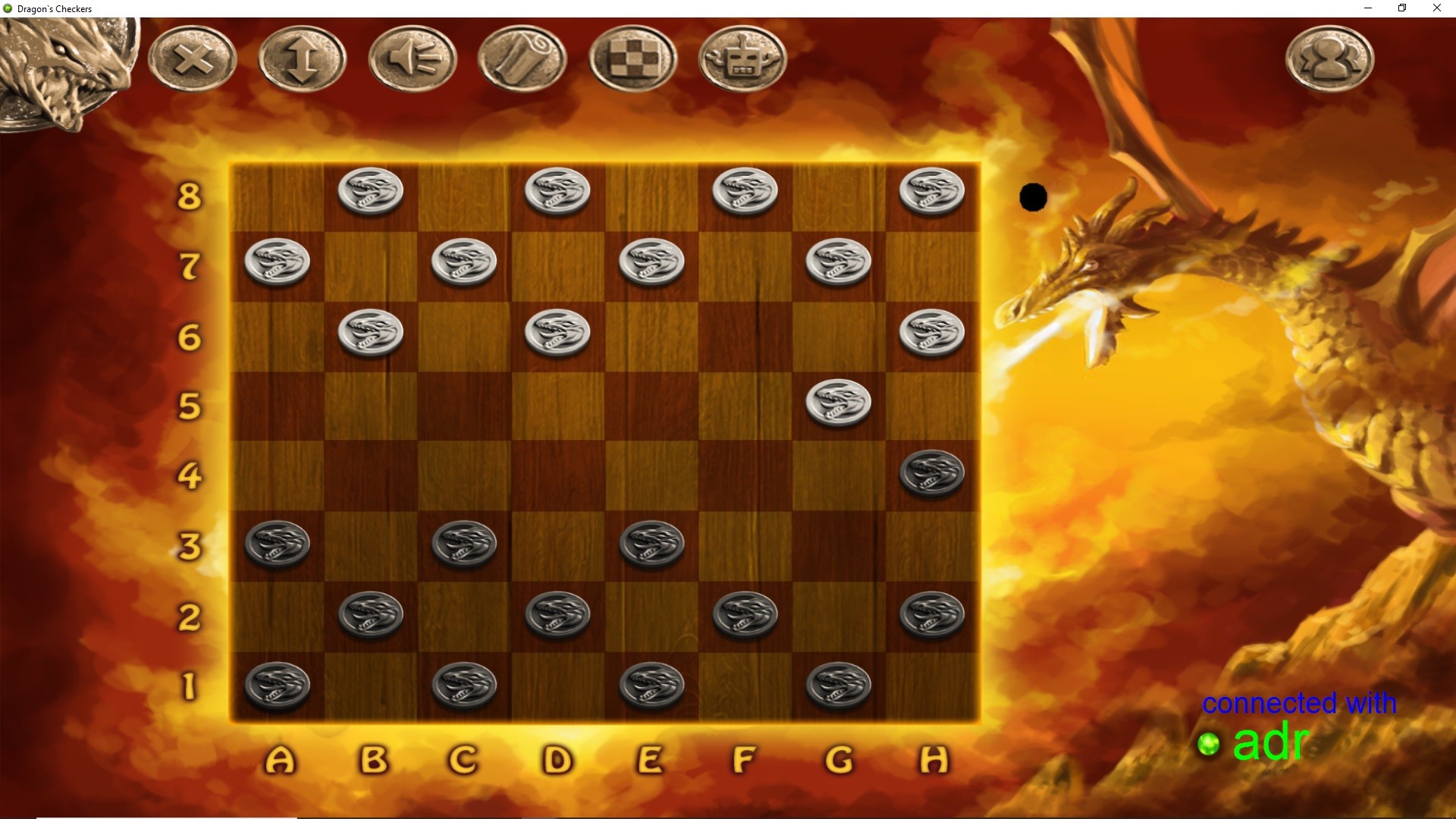 Dragon`s Checkers screenshot