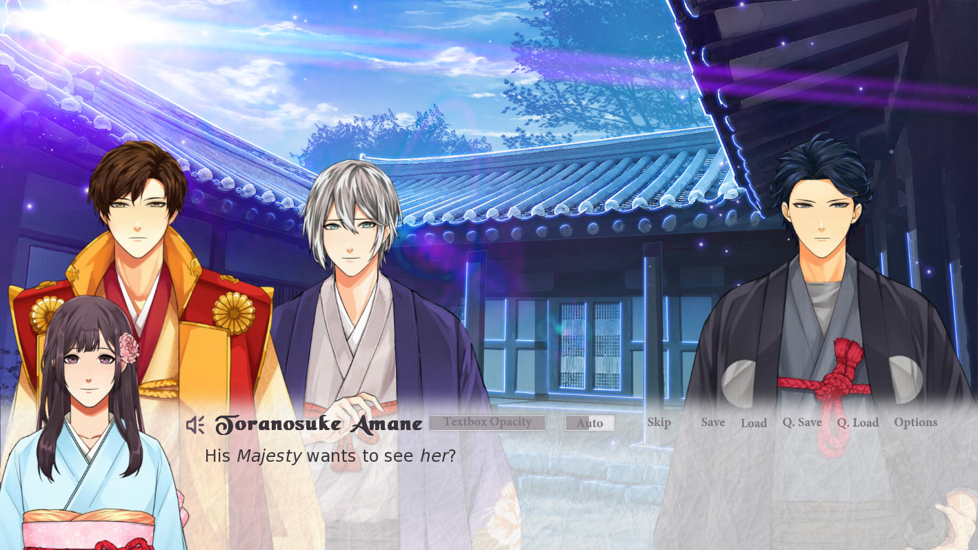 Wishes In Pen: Chrysanthemums in August - Otome Visual Novel screenshot