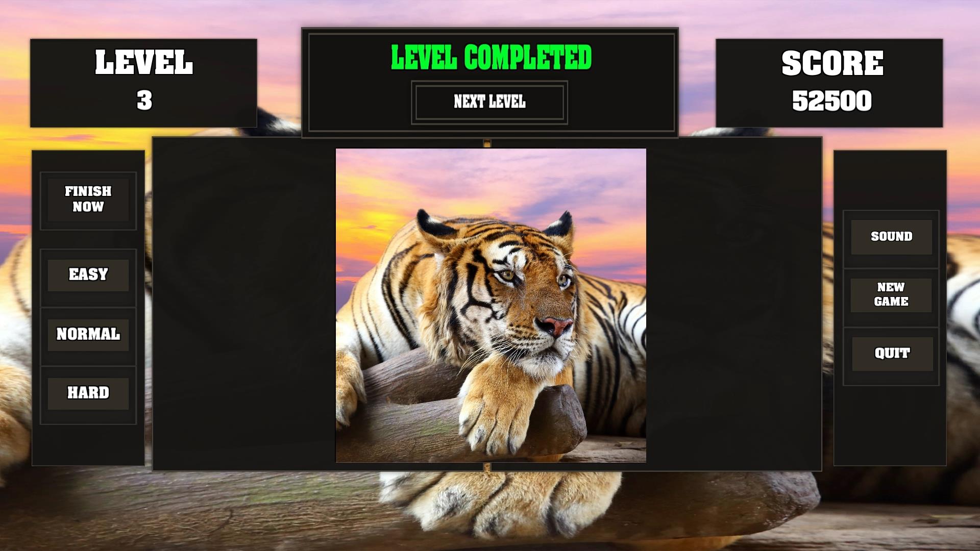 Fitzzle Regal Tigers screenshot