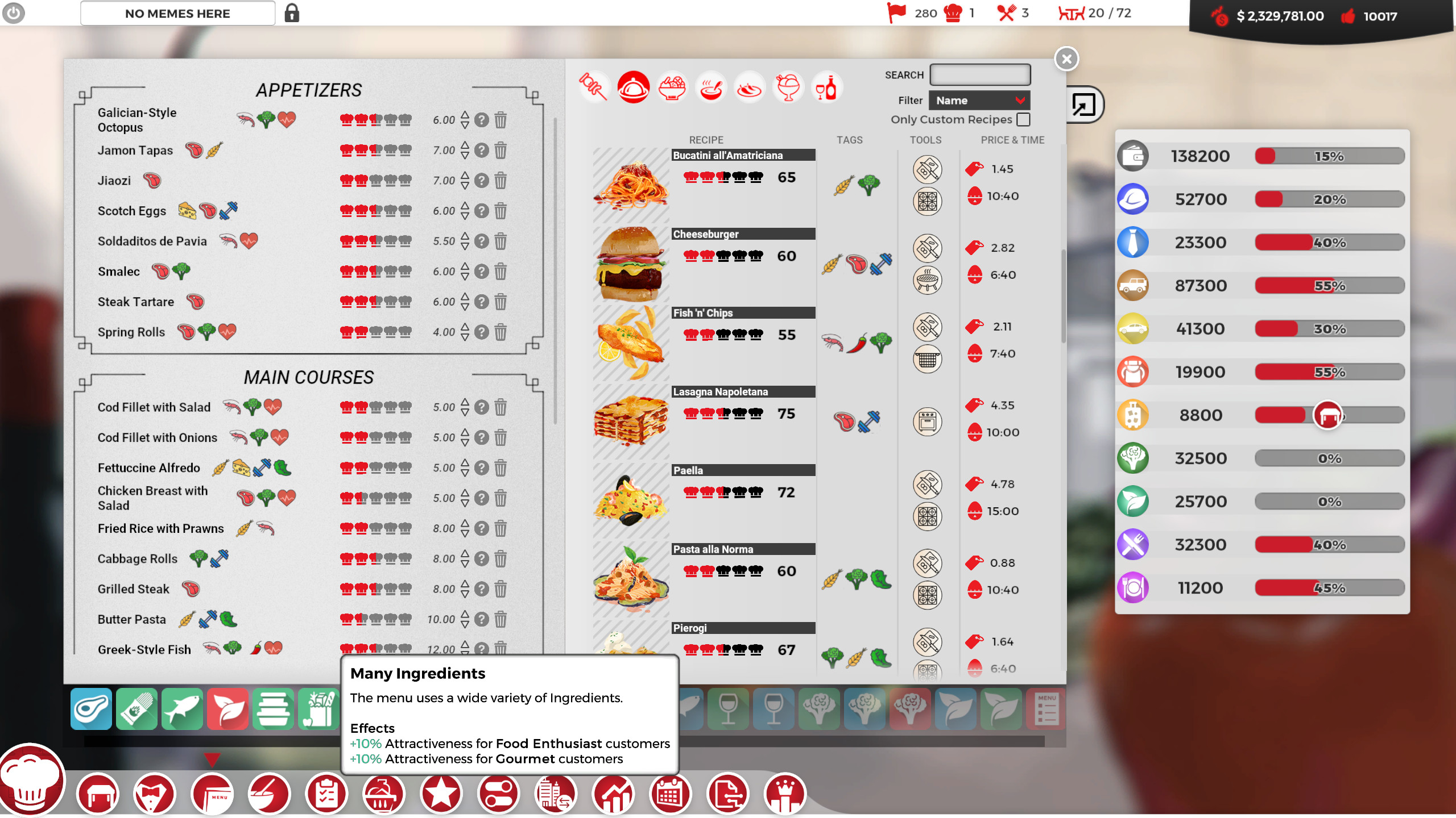 Chef: A Restaurant Tycoon Game screenshot