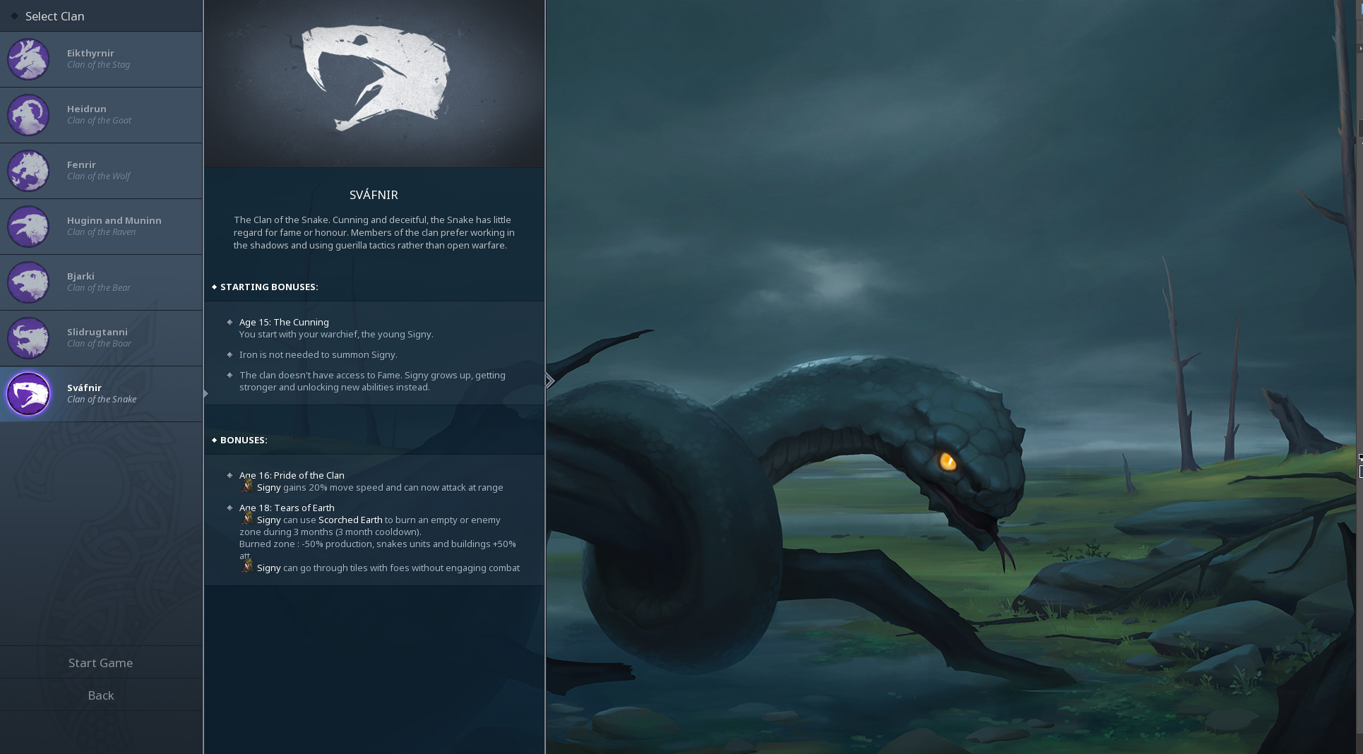Northgard - Sváfnir, Clan of the Snake screenshot