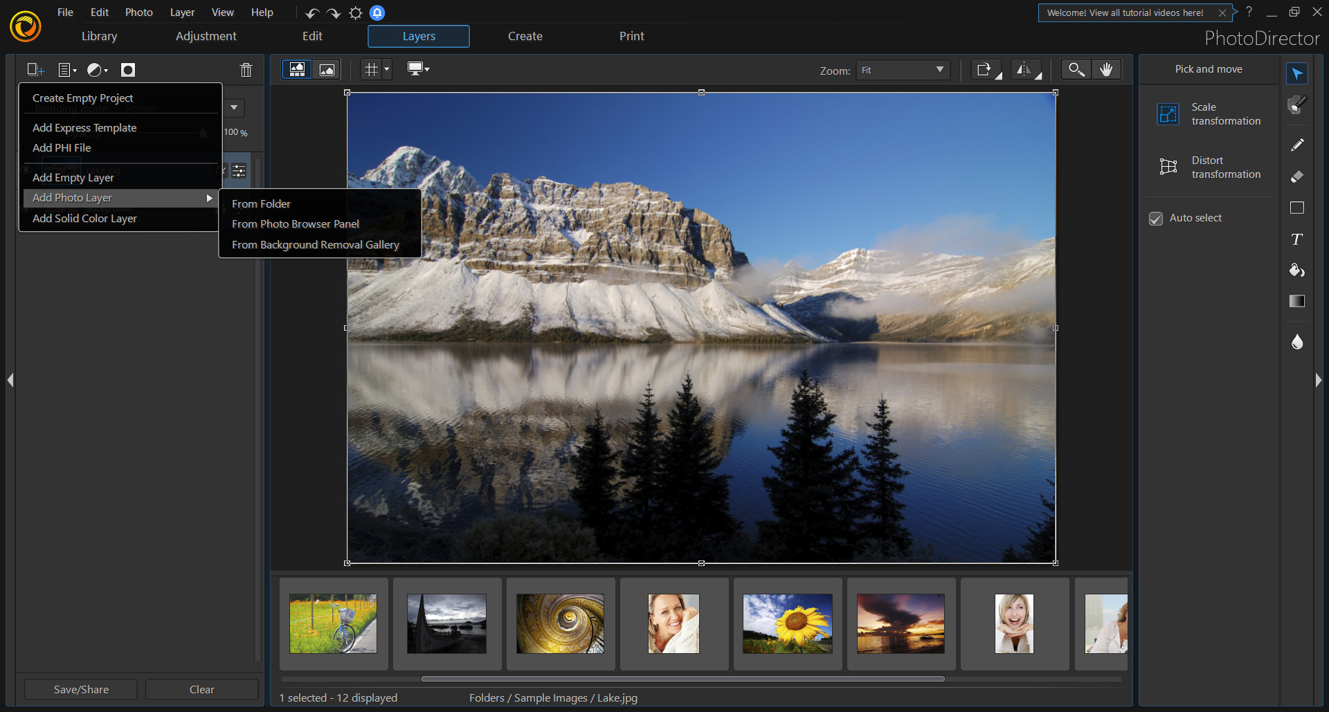 PhotoDirector 10 Ultra - Photo editor, photo editing software screenshot