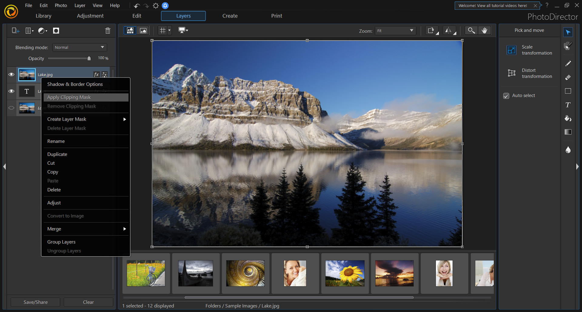 PhotoDirector 10 Ultra - Photo editor, photo editing software screenshot