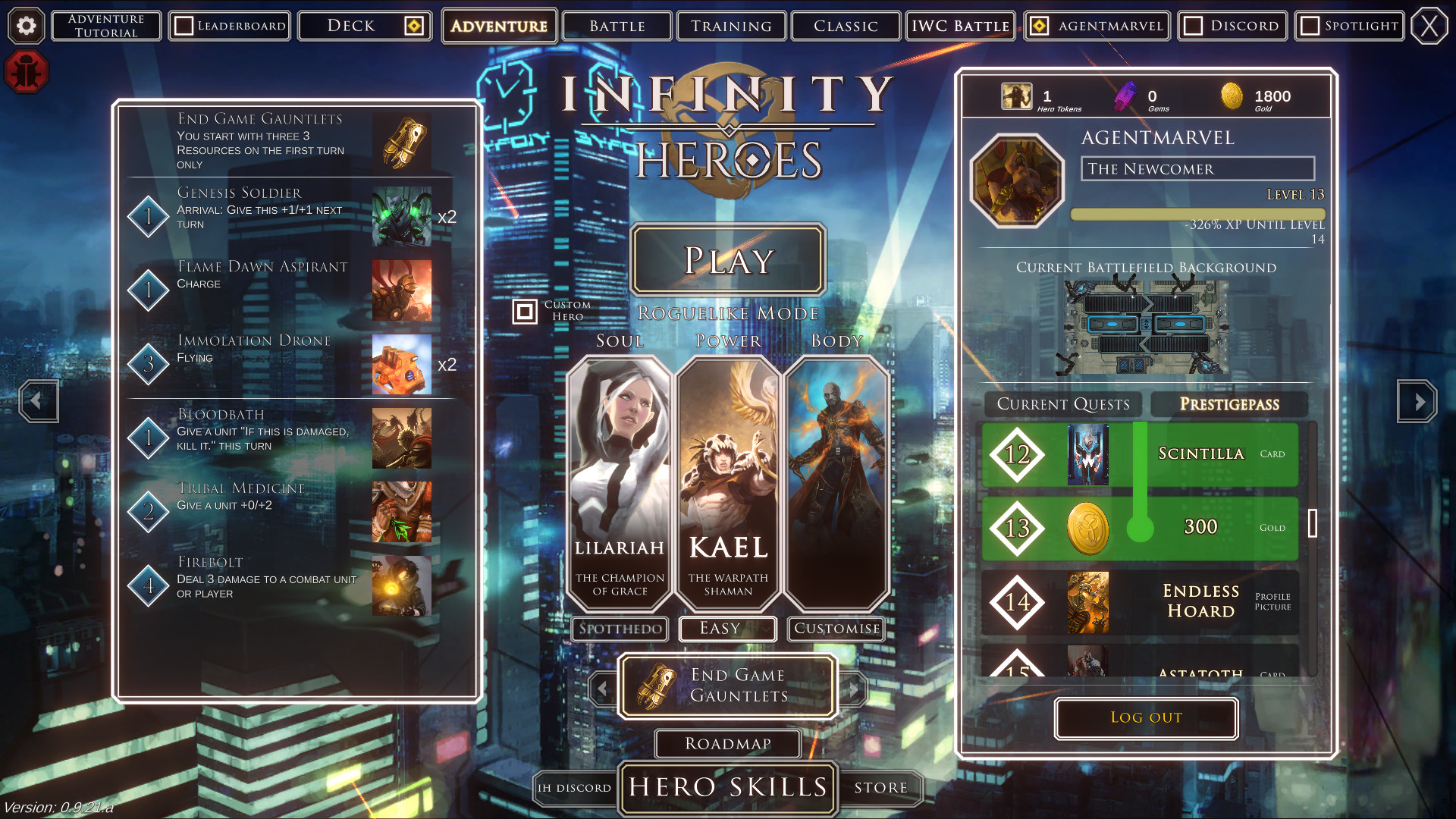 Infinity Heroes screenshot