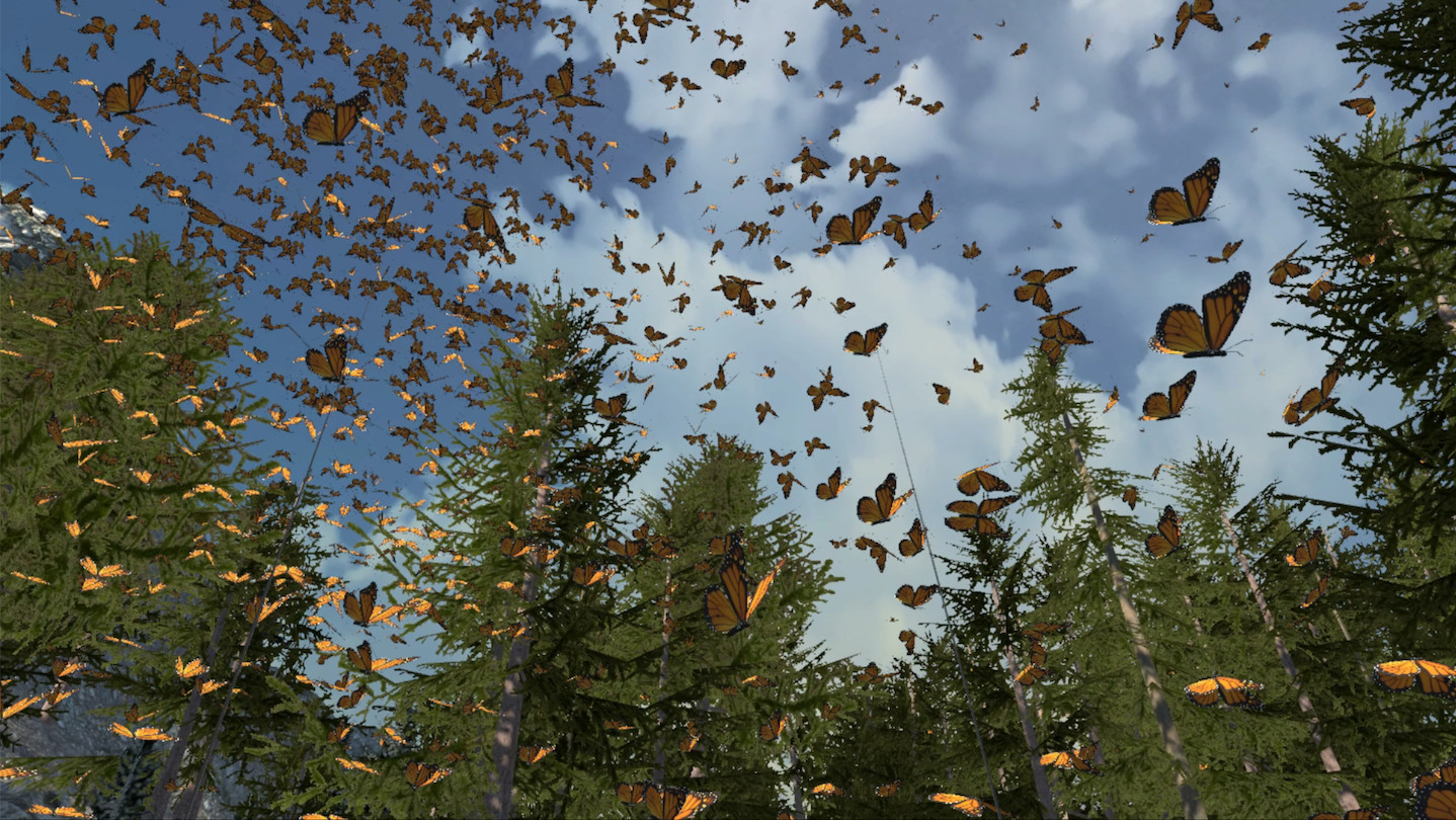 Dances with Butterflies VR screenshot