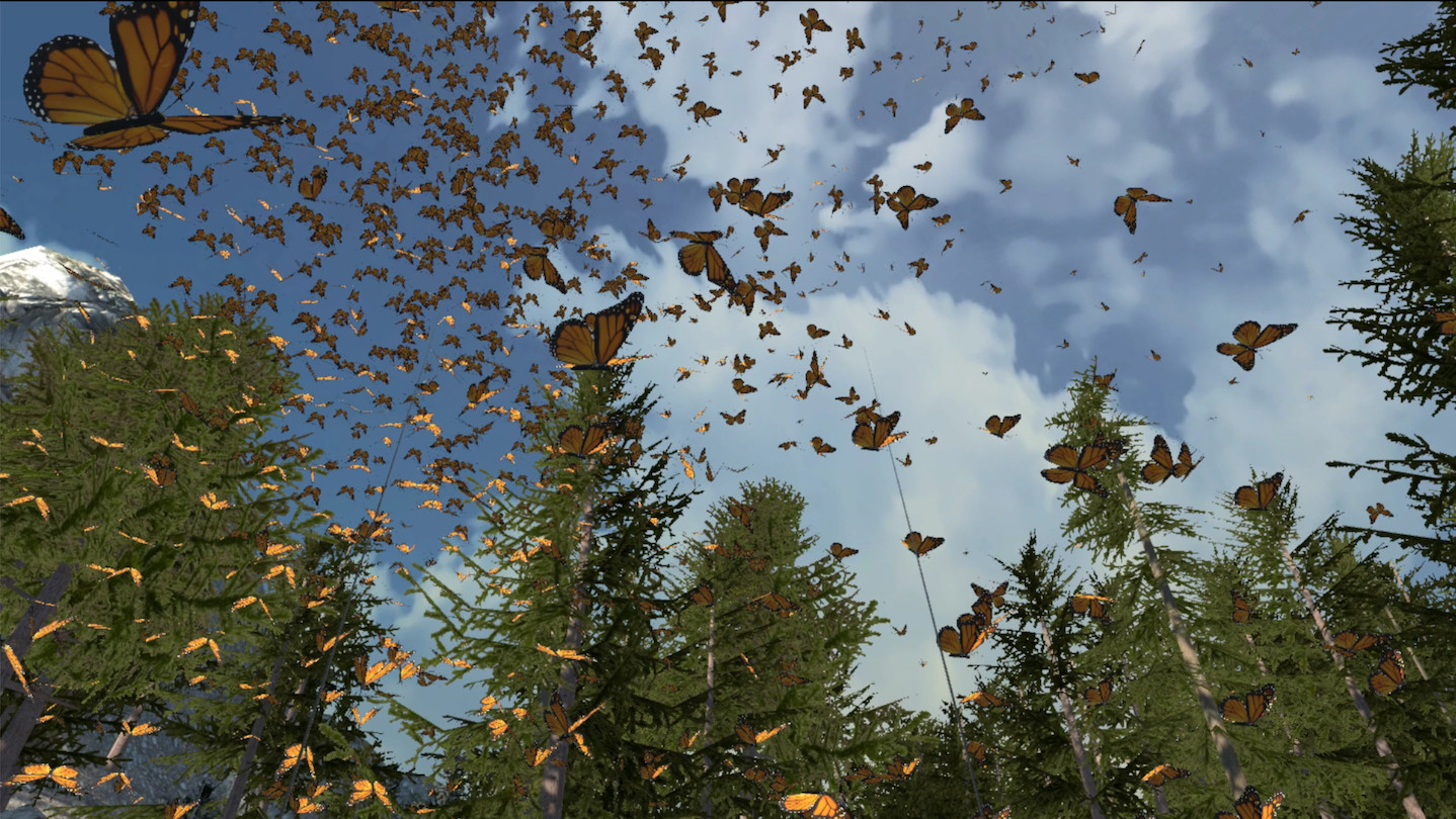 Dances with Butterflies VR screenshot