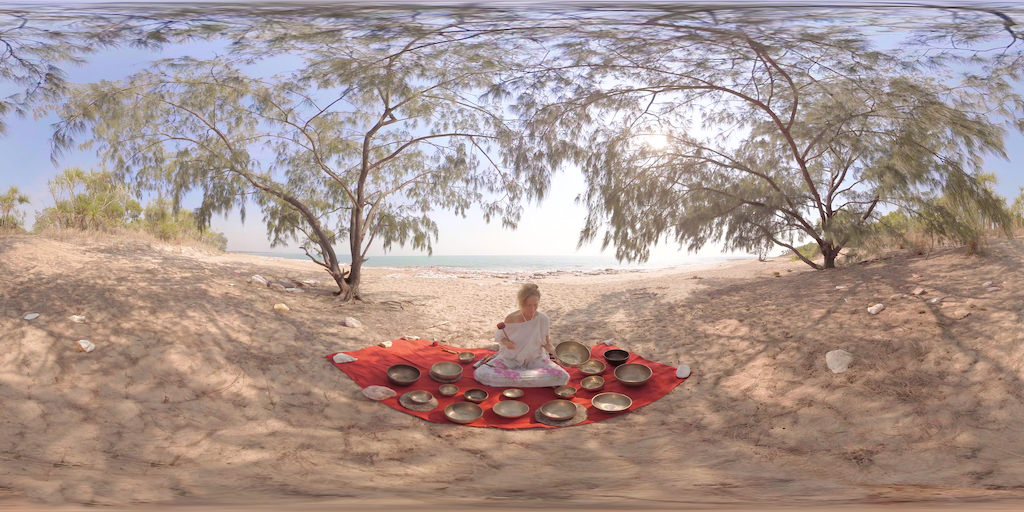 Tibetan Singing Bowls | Sphaeres VR Relaxation | 360° Video | 6K/2D screenshot