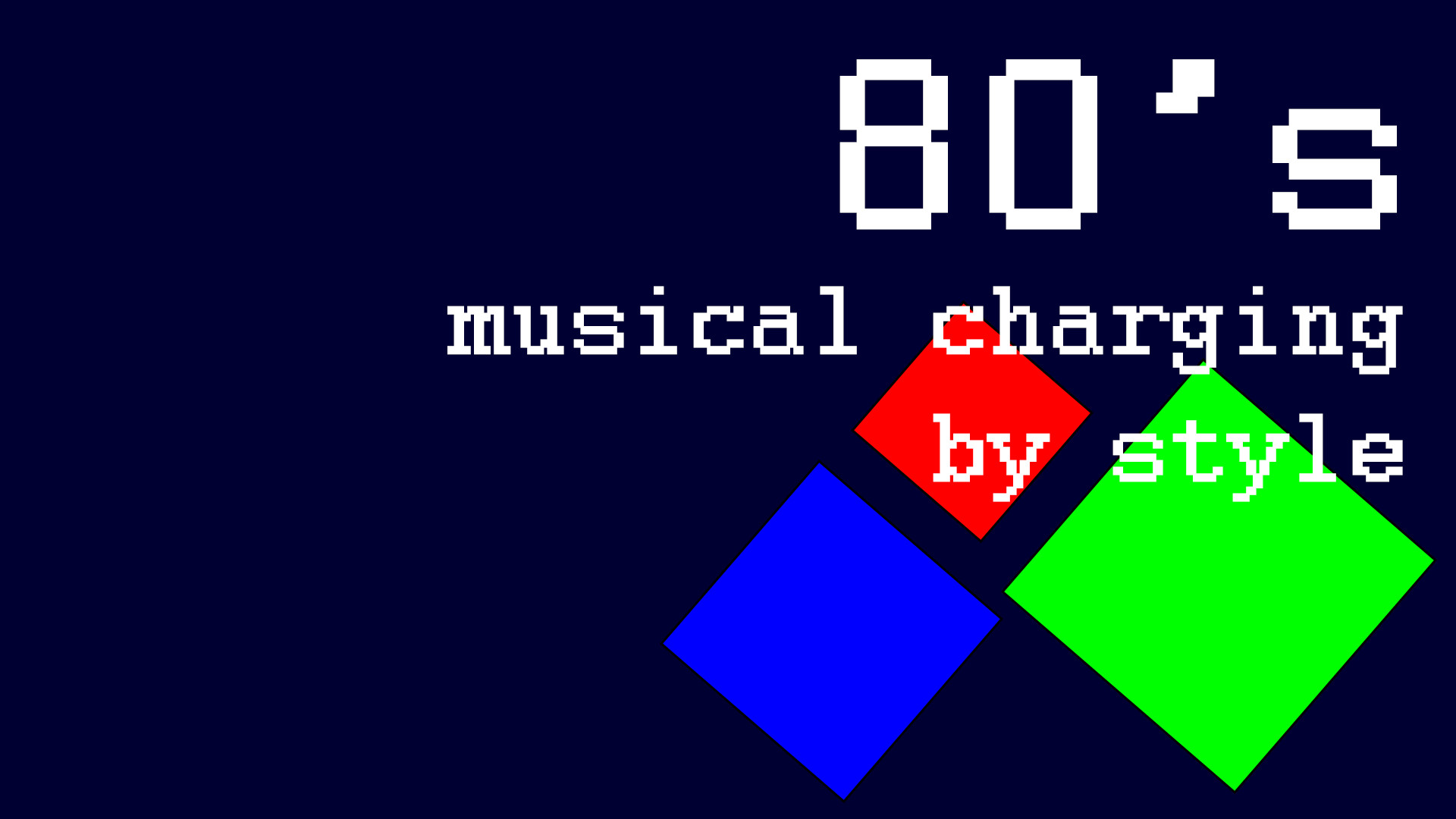 80's musical charging by style screenshot