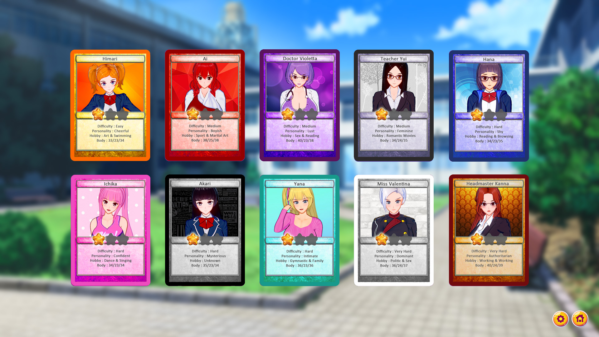 Waifu School screenshot