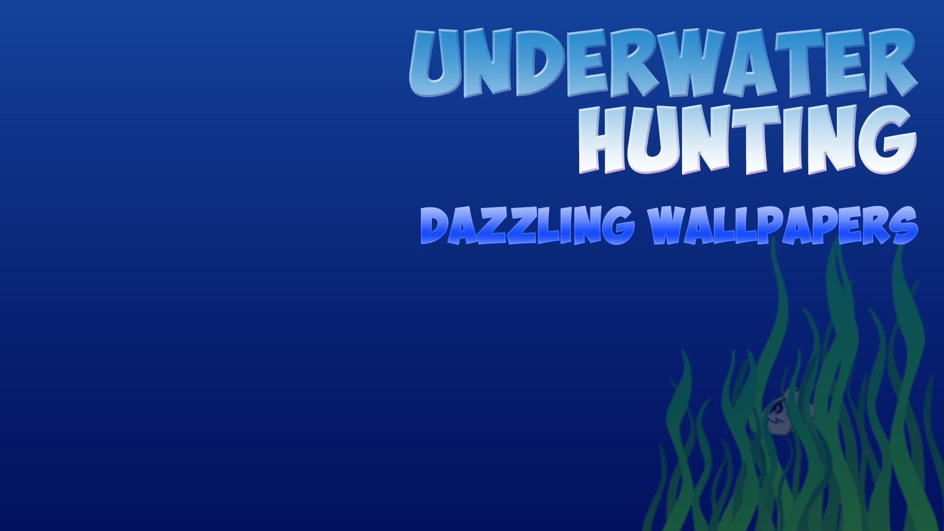 Underwater hunting Dazzling Wallpapers screenshot