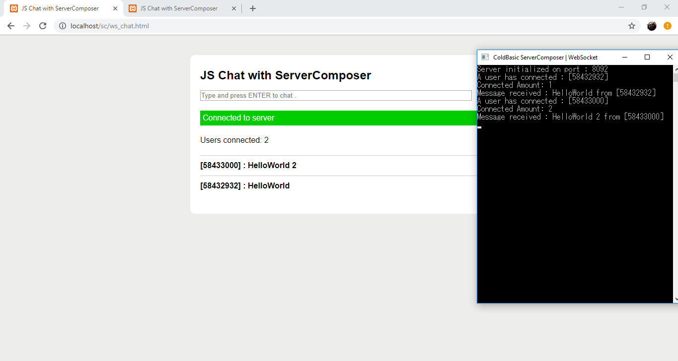 Server Composer screenshot