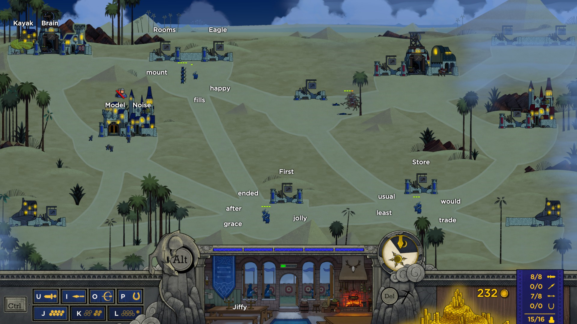 Touch Type Tale - Strategic Typing screenshot