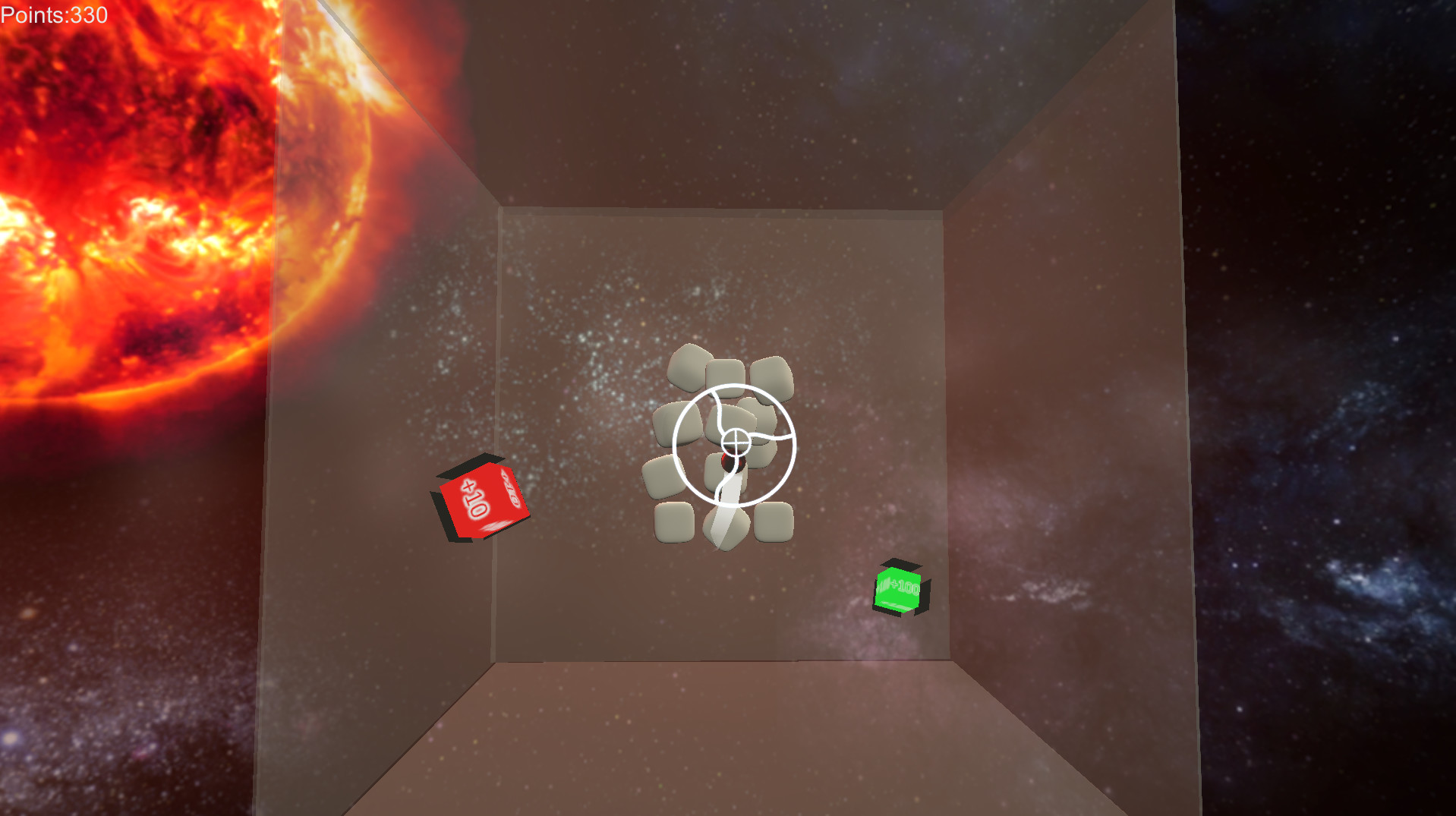 SpaceBall in Cube screenshot