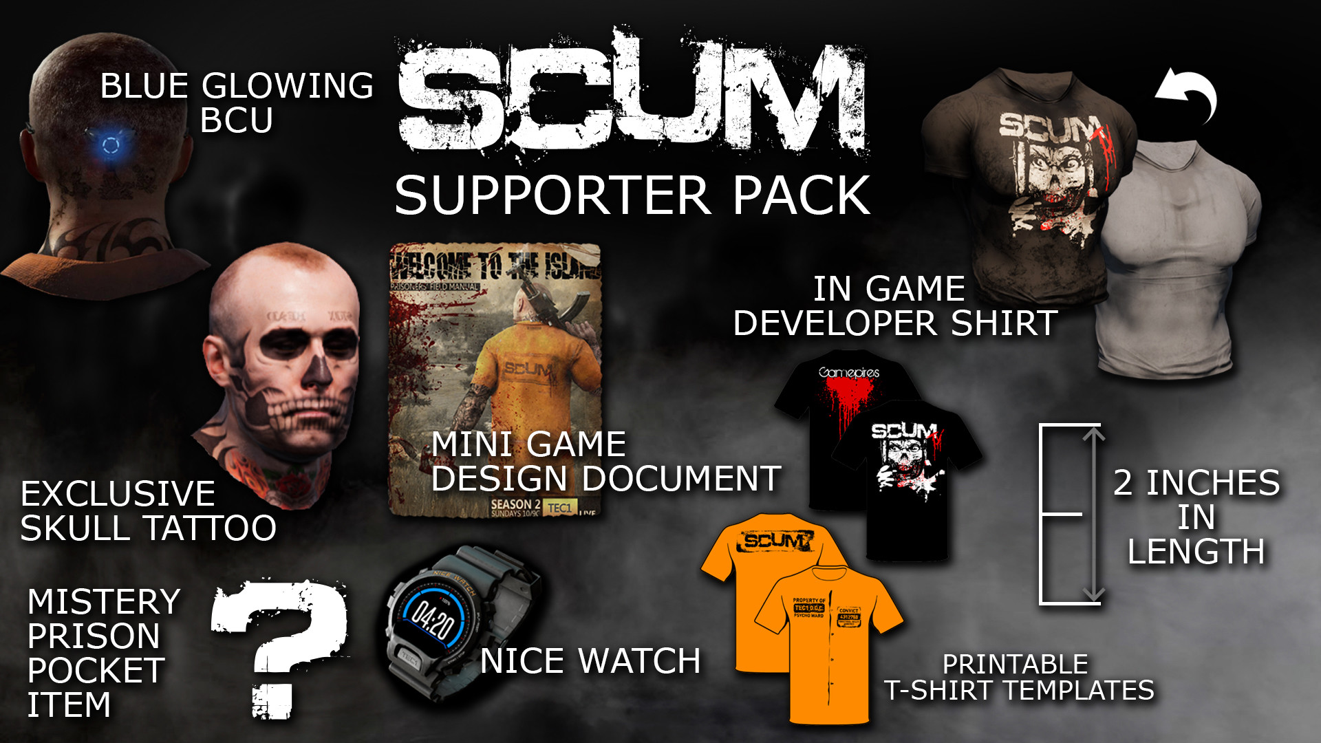 SCUM Supporter Pack screenshot
